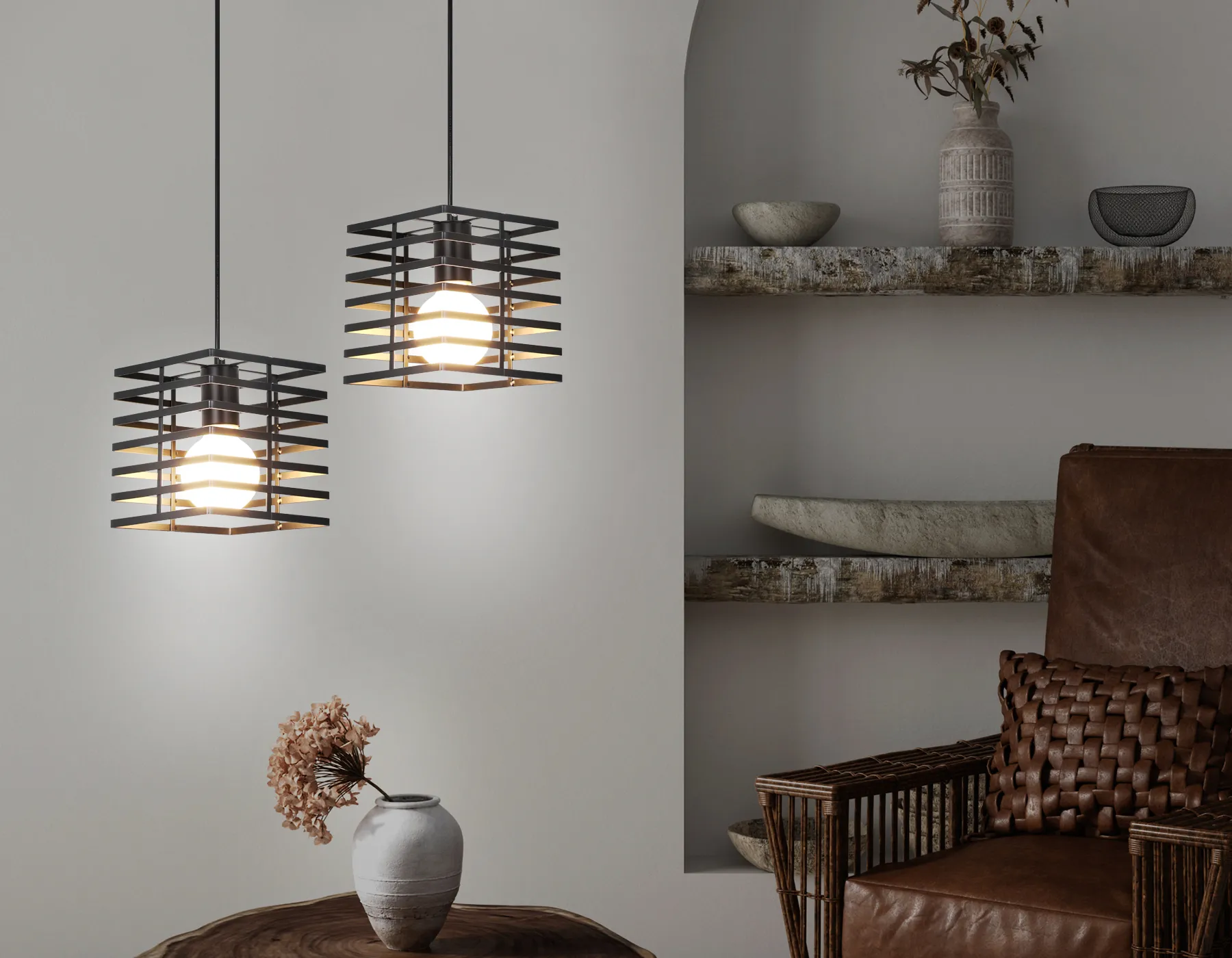 картинка Подвесной светильник в стиле лофт