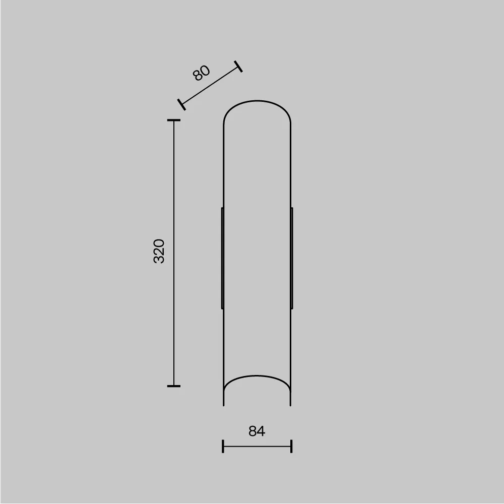 картинка Настенный светильник (бра) Maytoni P011WL-02CH