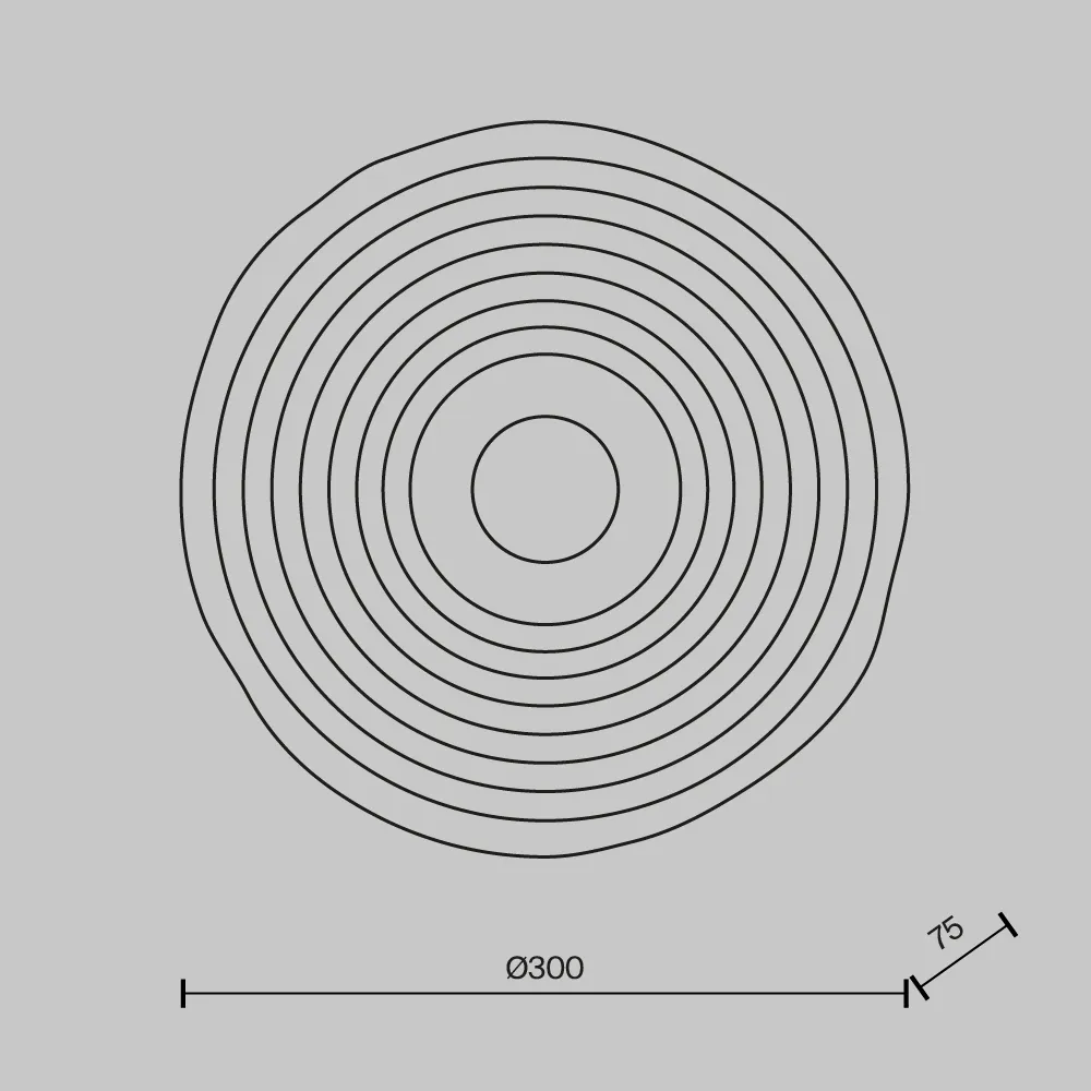 картинка Настенный светильник (бра) Maytoni MOD343WL-L5BS3K1