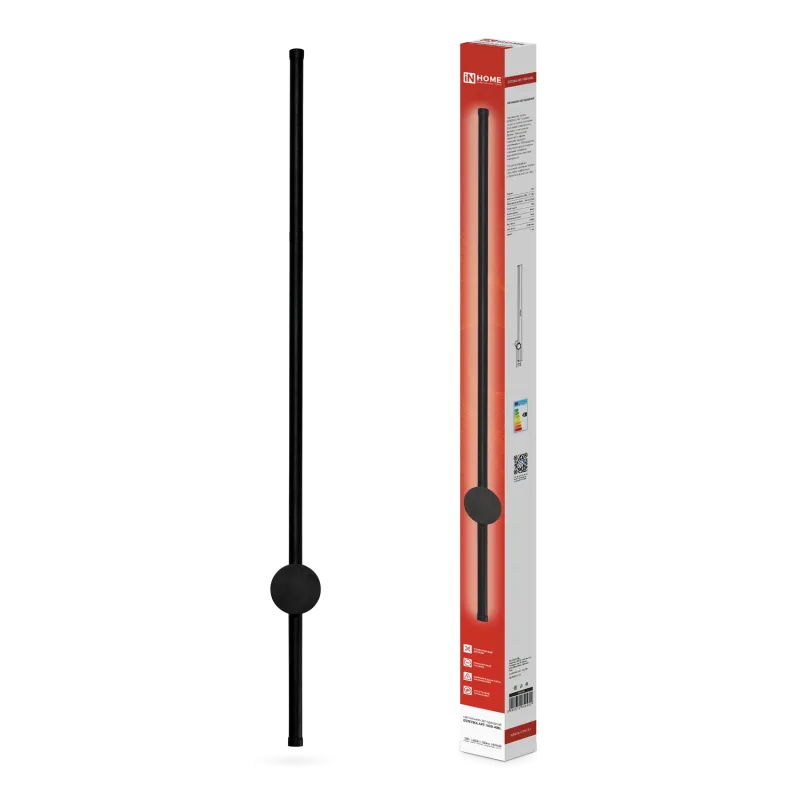 картинка Светильник светодиодный ESTETIKA ART-100B-40BL 20Вт 230В 4000K 1400Лм 1000х60x98 черный IN HOME