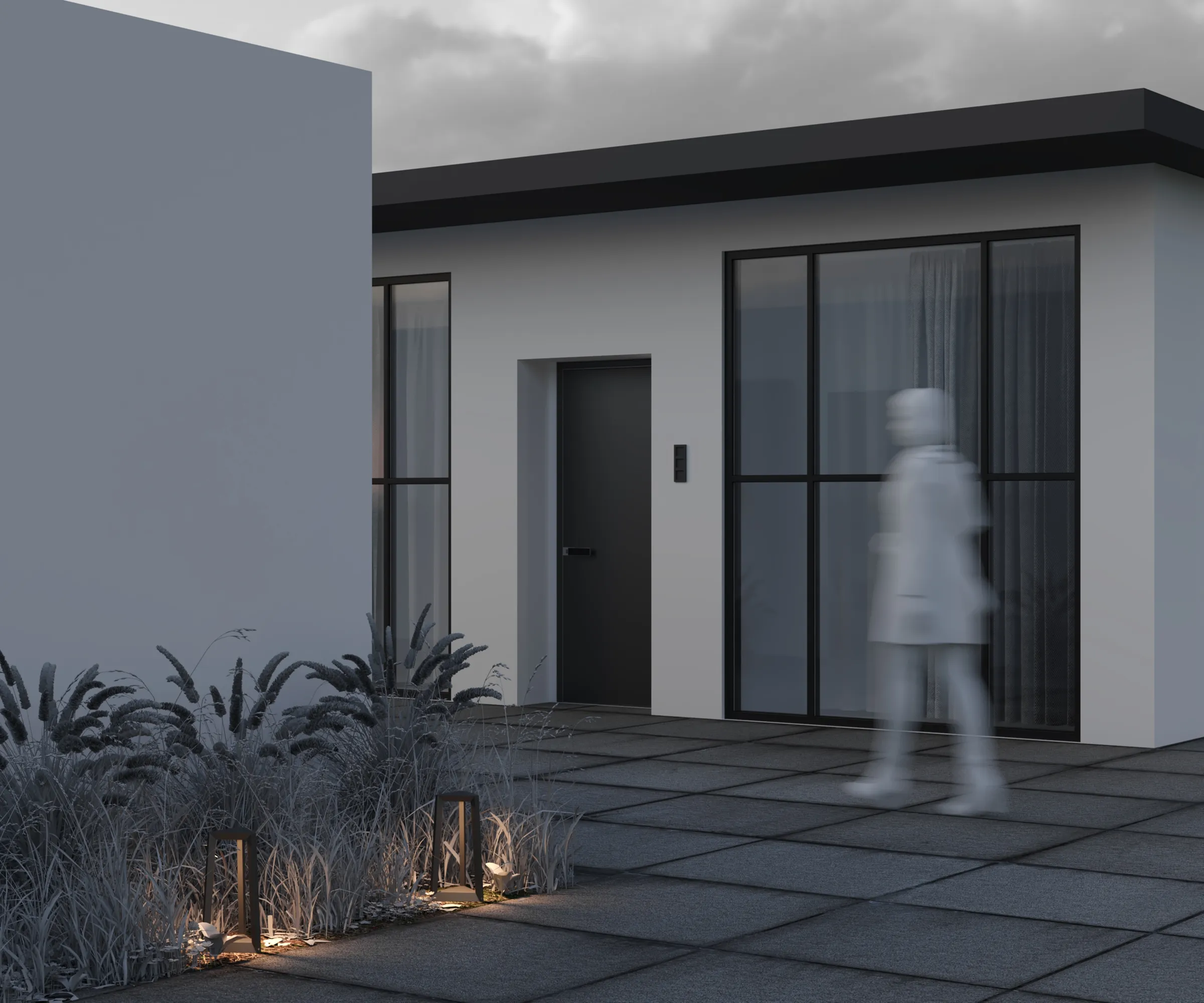 картинка Ландшафтный светильник Outdoor O466FL-L12B3K