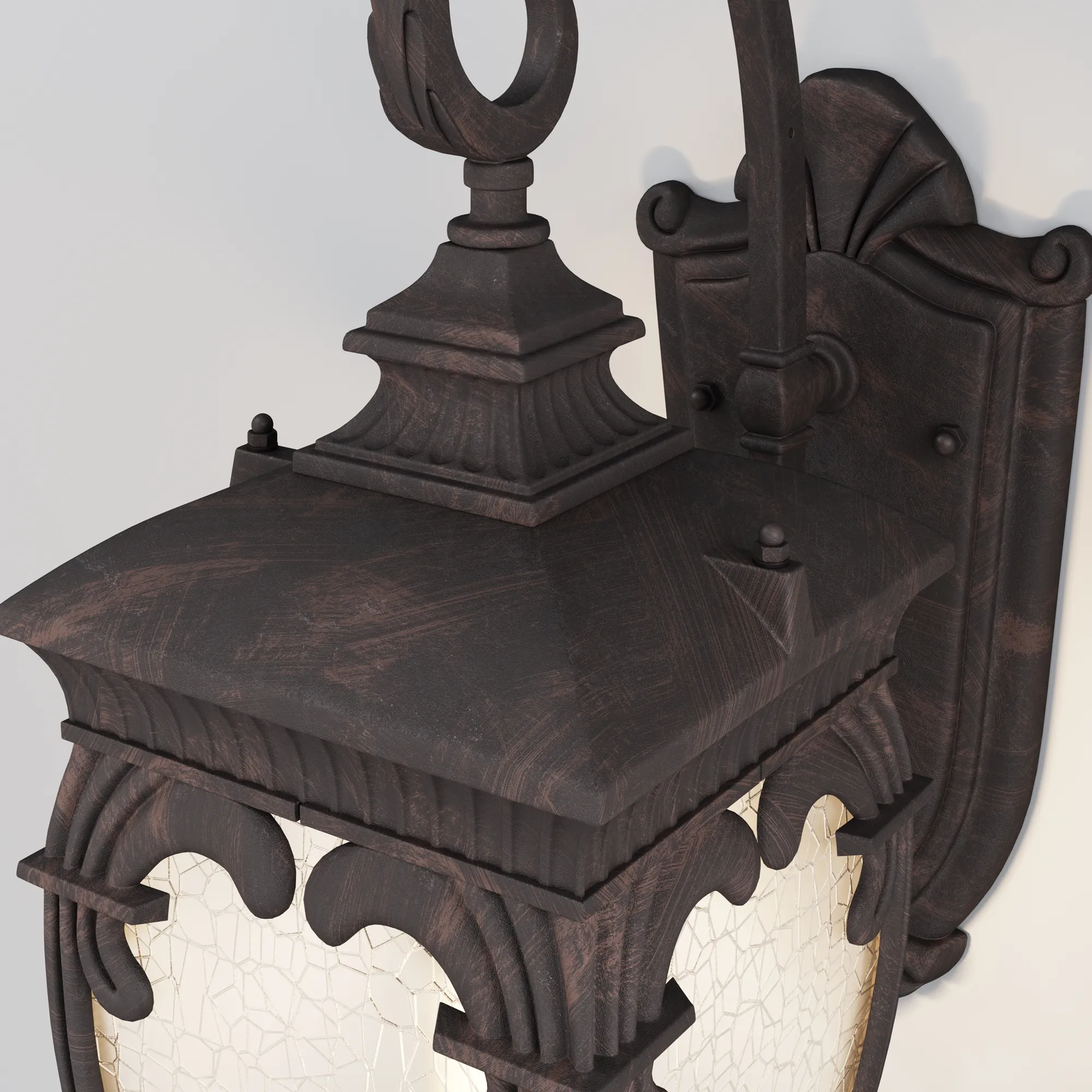 картинка Настенный светильник (бра) Outdoor O414WL-01BZ