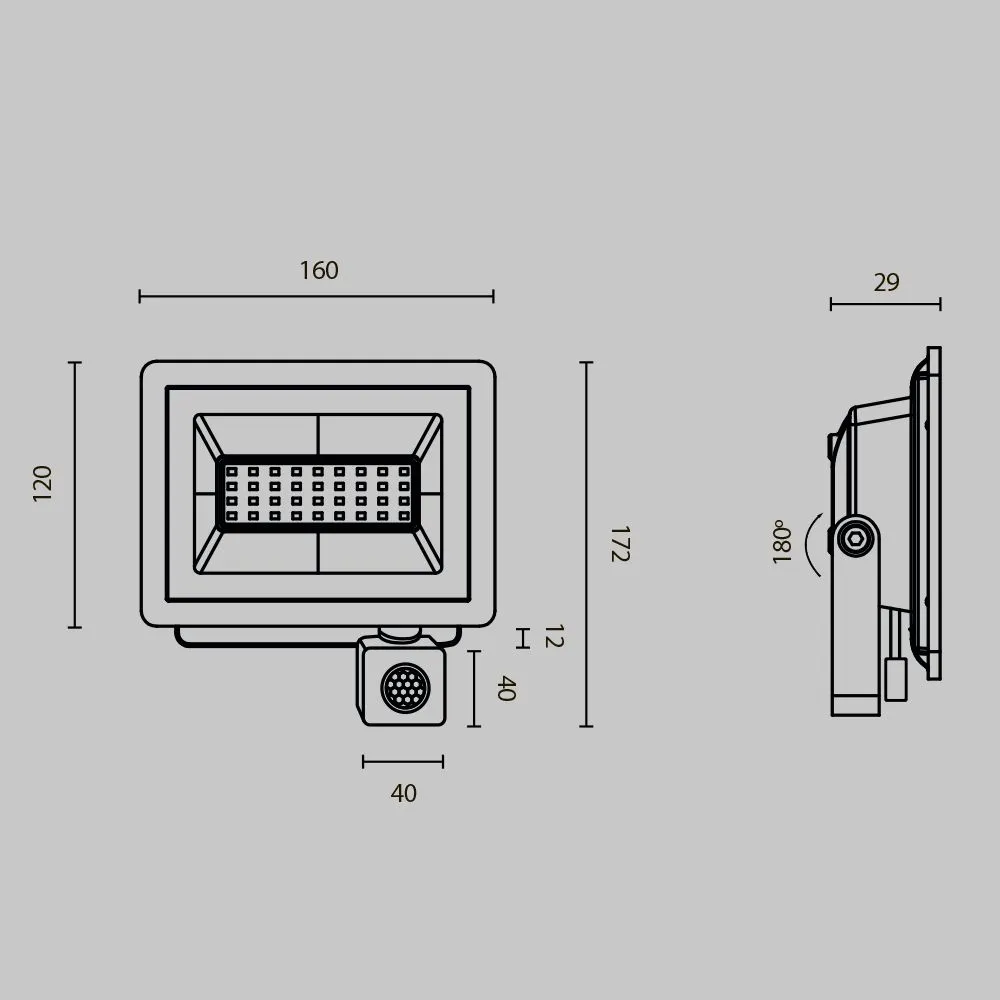 картинка Прожектор Outdoor FL001-L30B6KSR