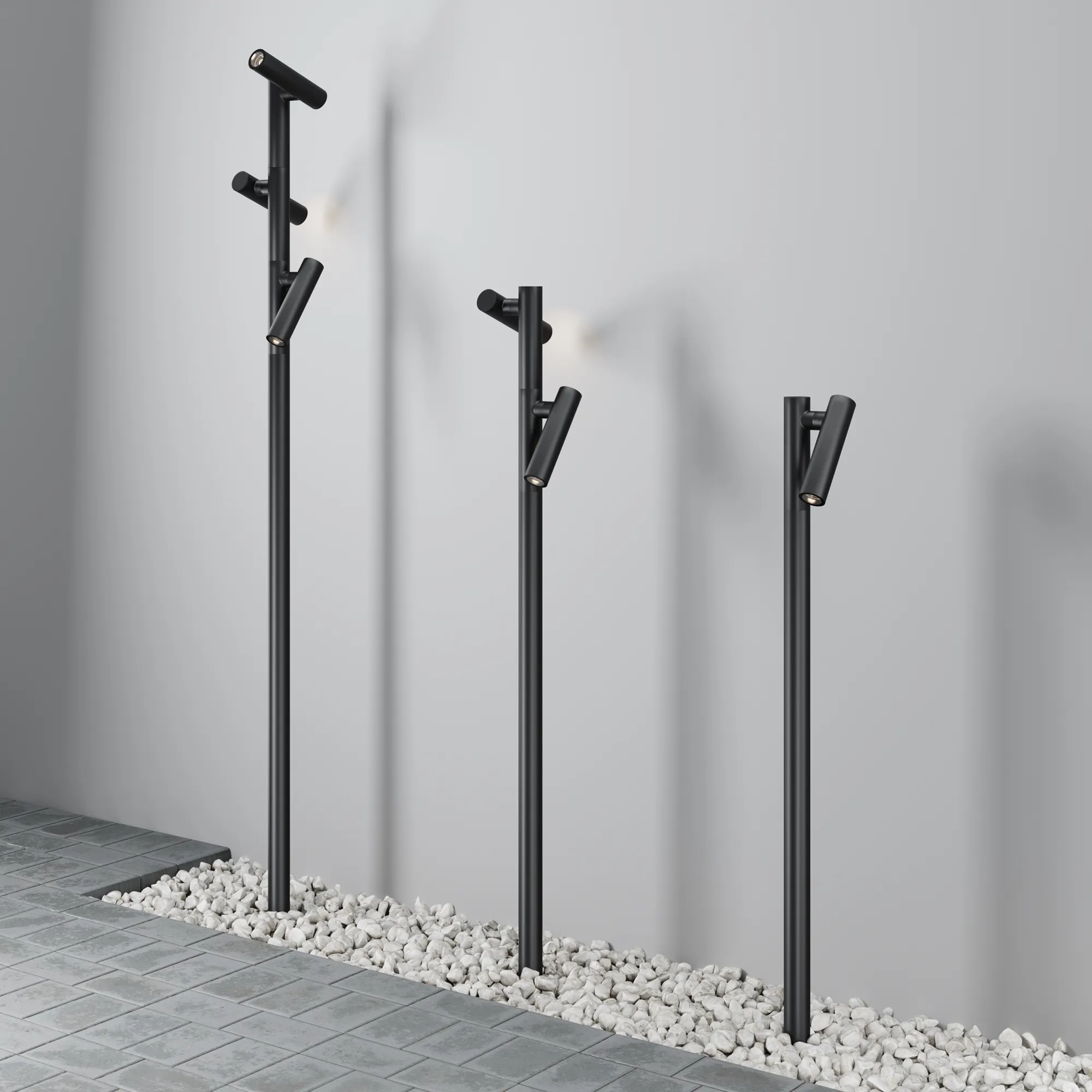 картинка Садово-парковый светильник Outdoor O494FL-L30B3K