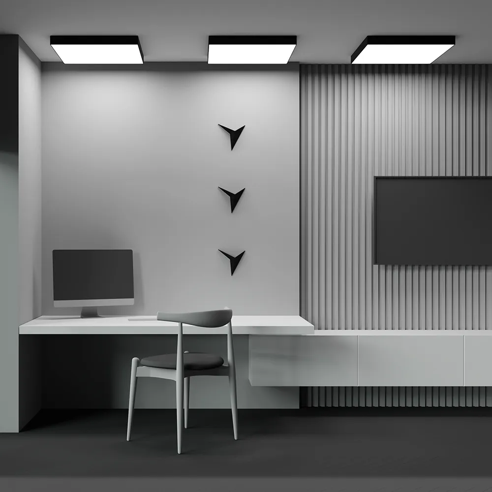картинка Потолочный светильник Technical C032CL-90W3K-SQ-B