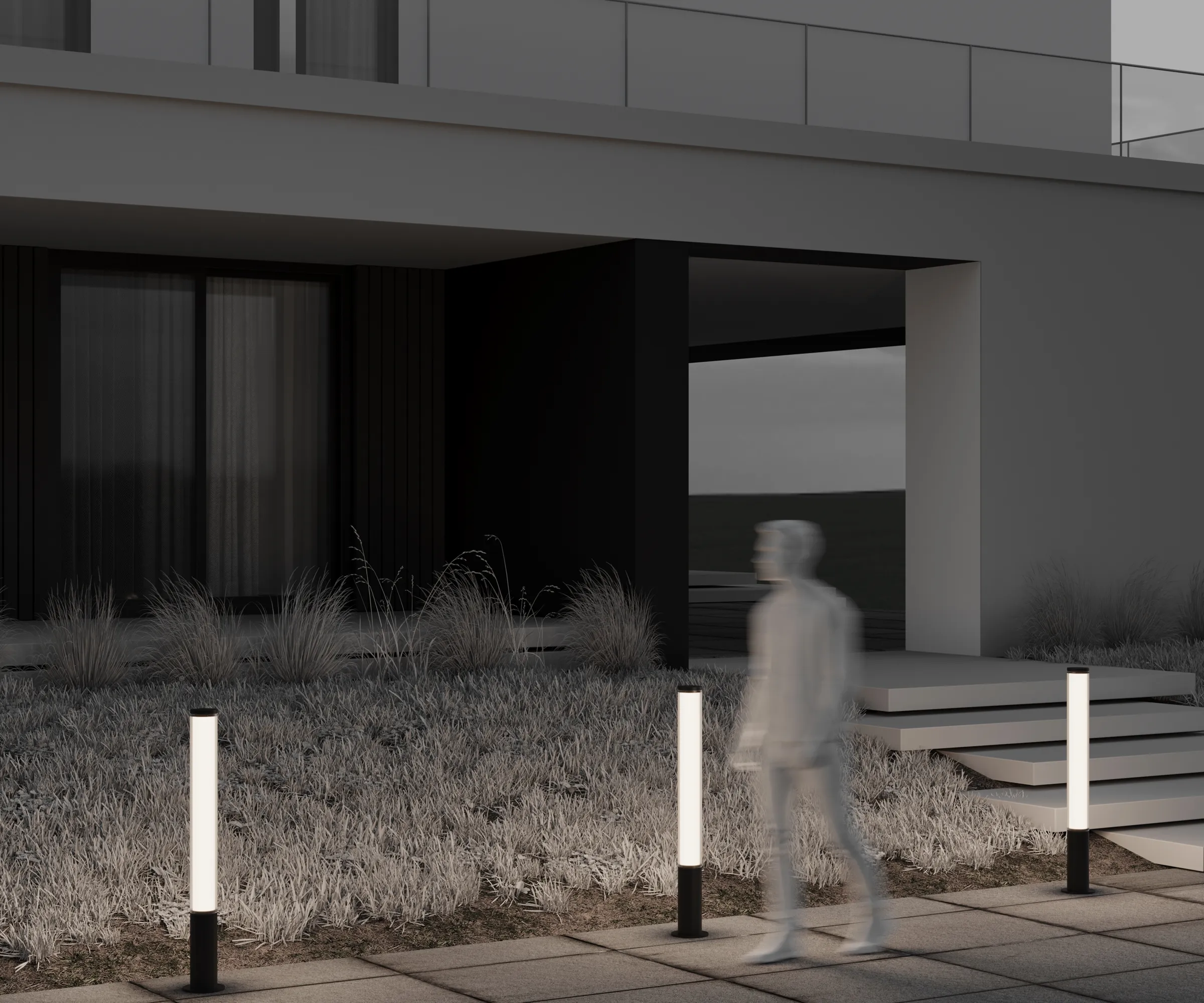 картинка Ландшафтный светильник Outdoor O467FL-L50B3K