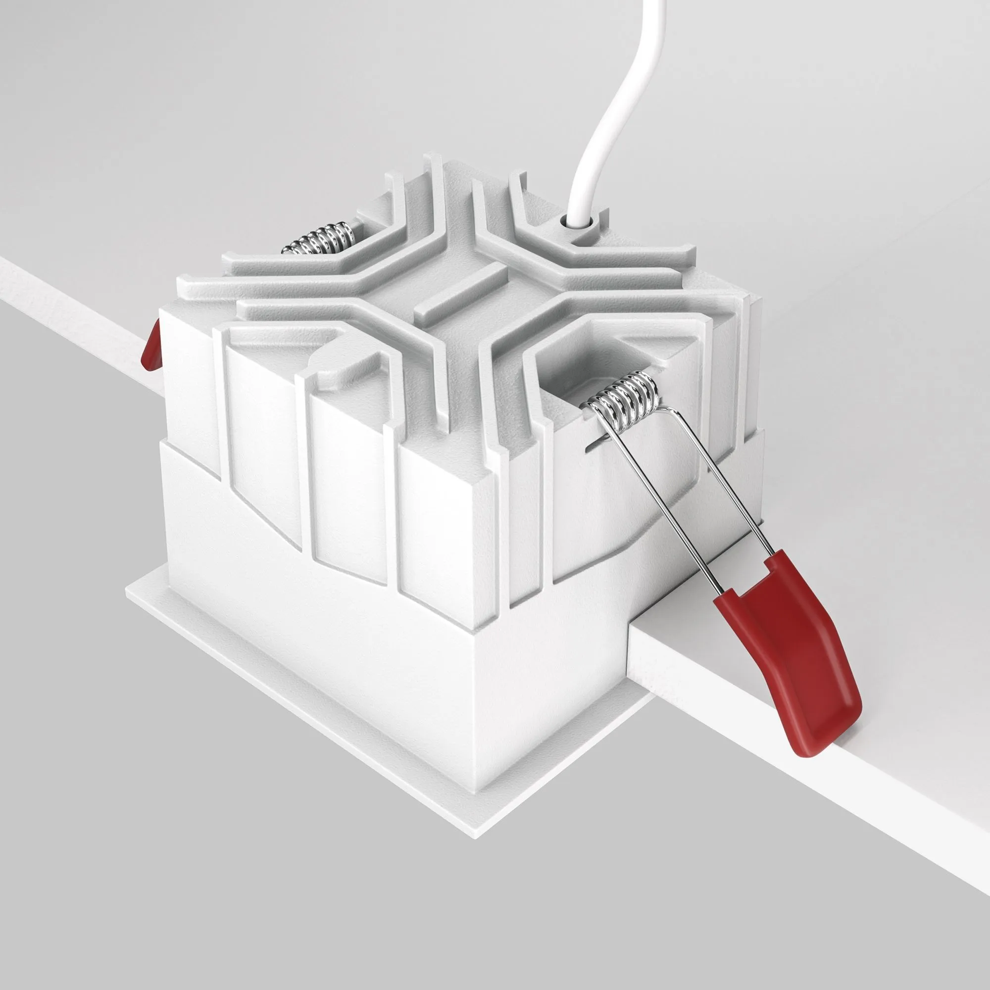 картинка Встраиваемый светильник Technical DL043-01-15W3K-D-SQ-WB