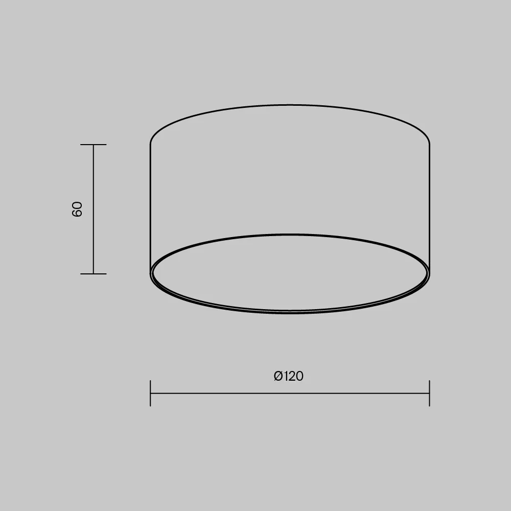 картинка Потолочный светильник Technical C032CL-12W3K-RD-MG