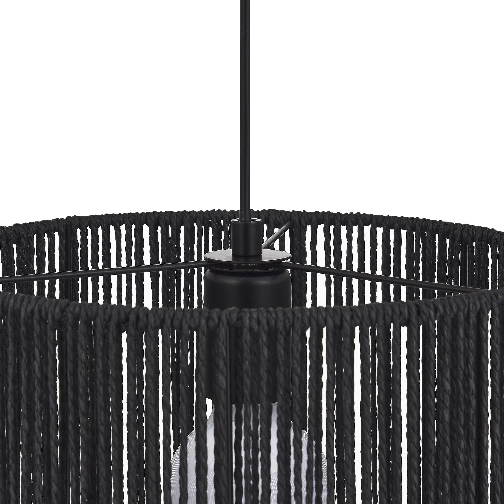 картинка SLE6024-403-01 Светильник подвесной черный/черный E27 1*40W