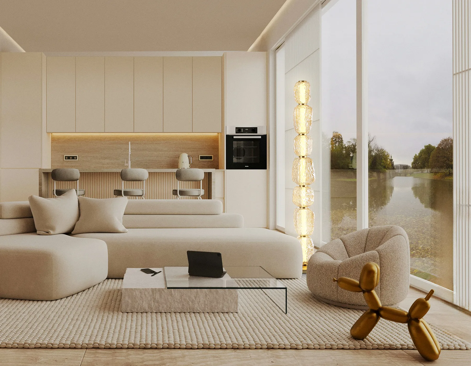 картинка Напольный светодиодный светильник