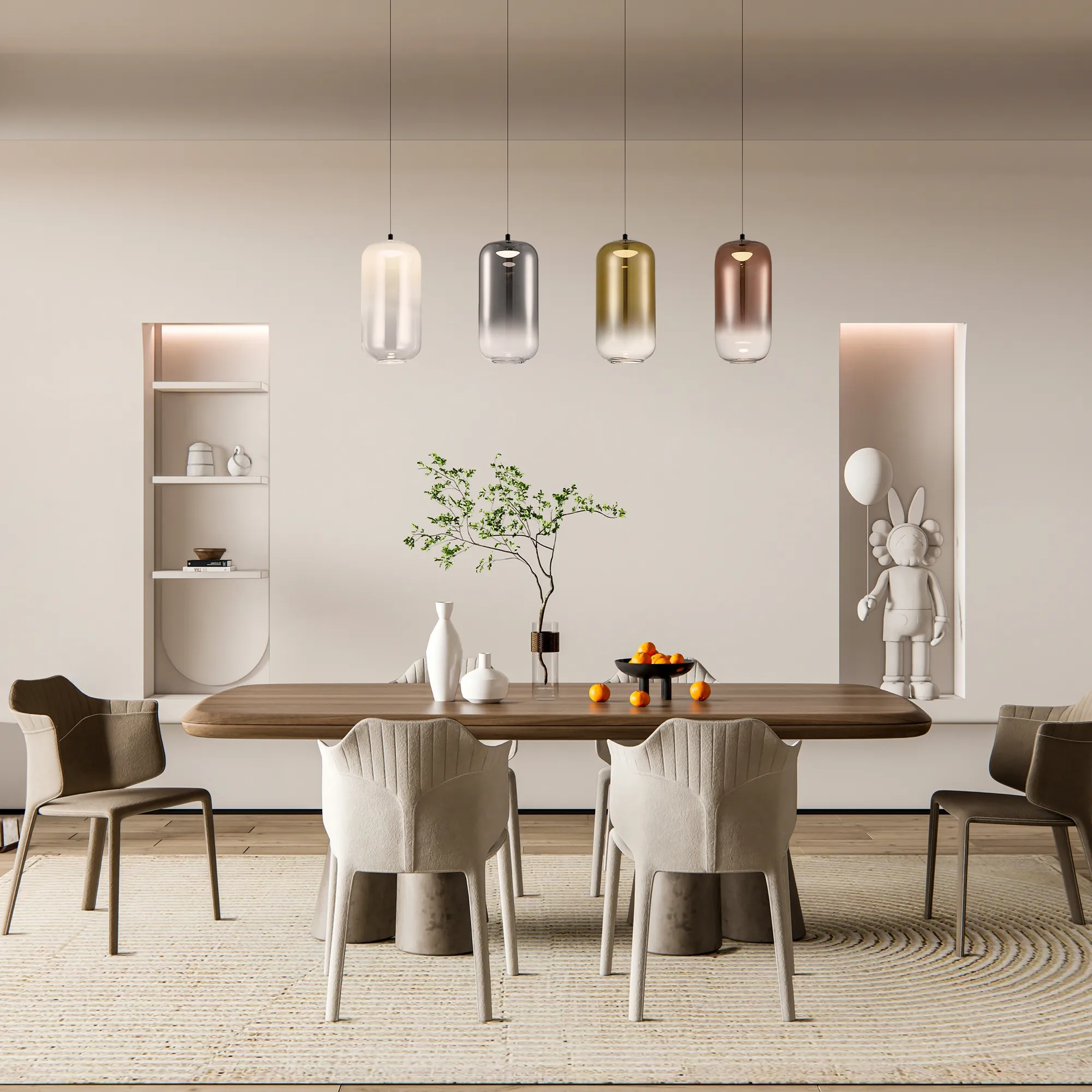 картинка Подвесной светильник Freya FR6134PL-L4G