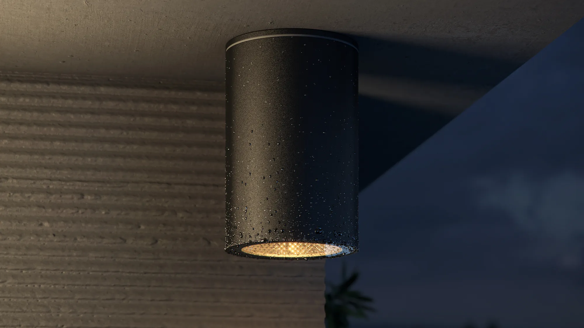 картинка Потолочный светильник Outdoor O307CL-01B