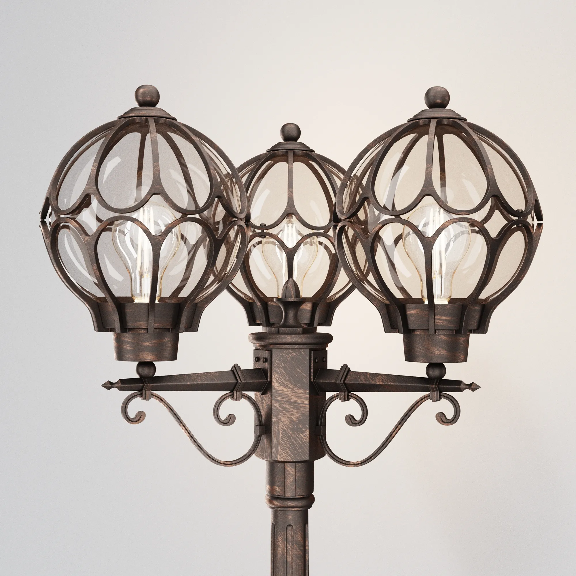 картинка Садово-парковый светильник Outdoor O023FL-03G