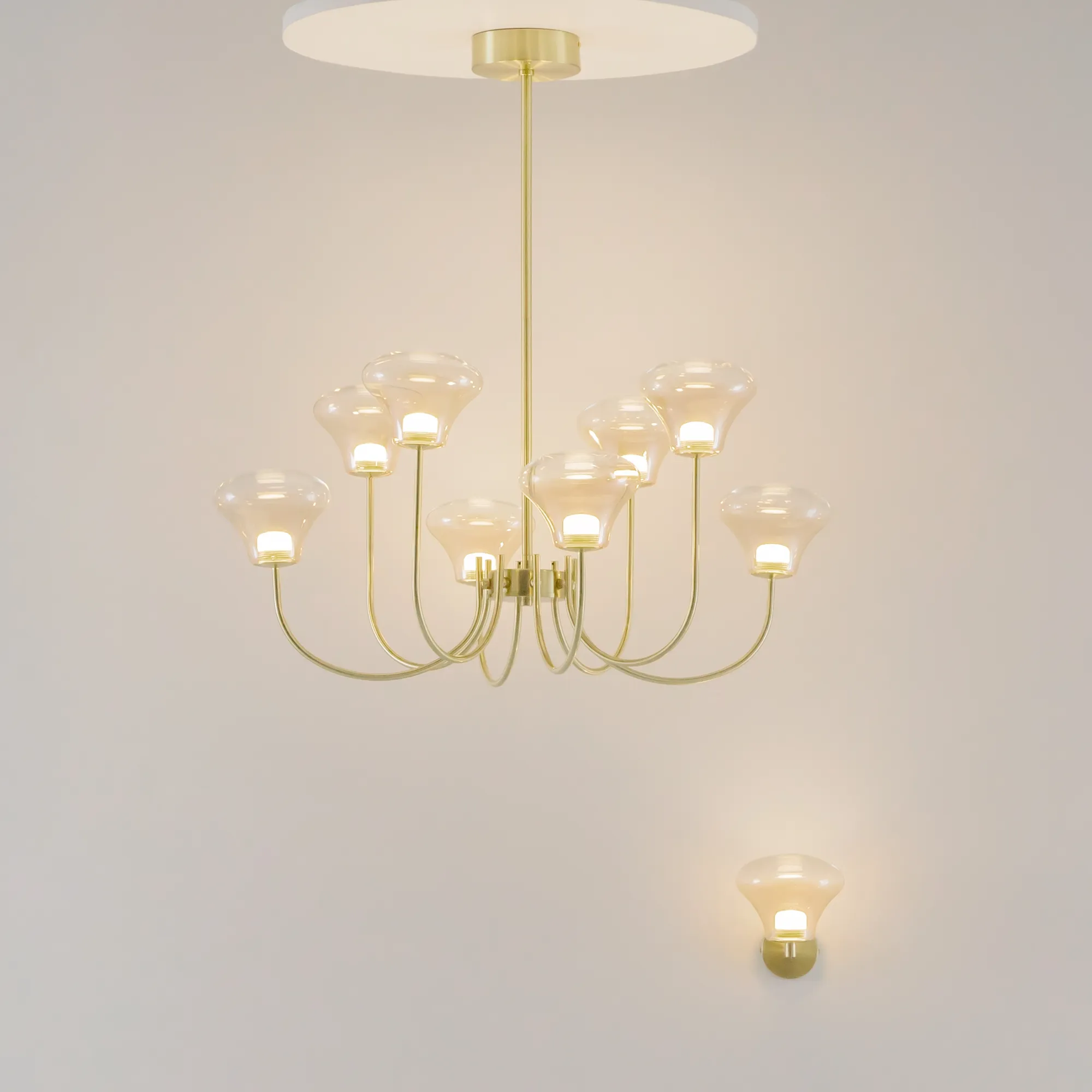 картинка Подвесной светильник Maytoni MOD402PL-L20BS3K