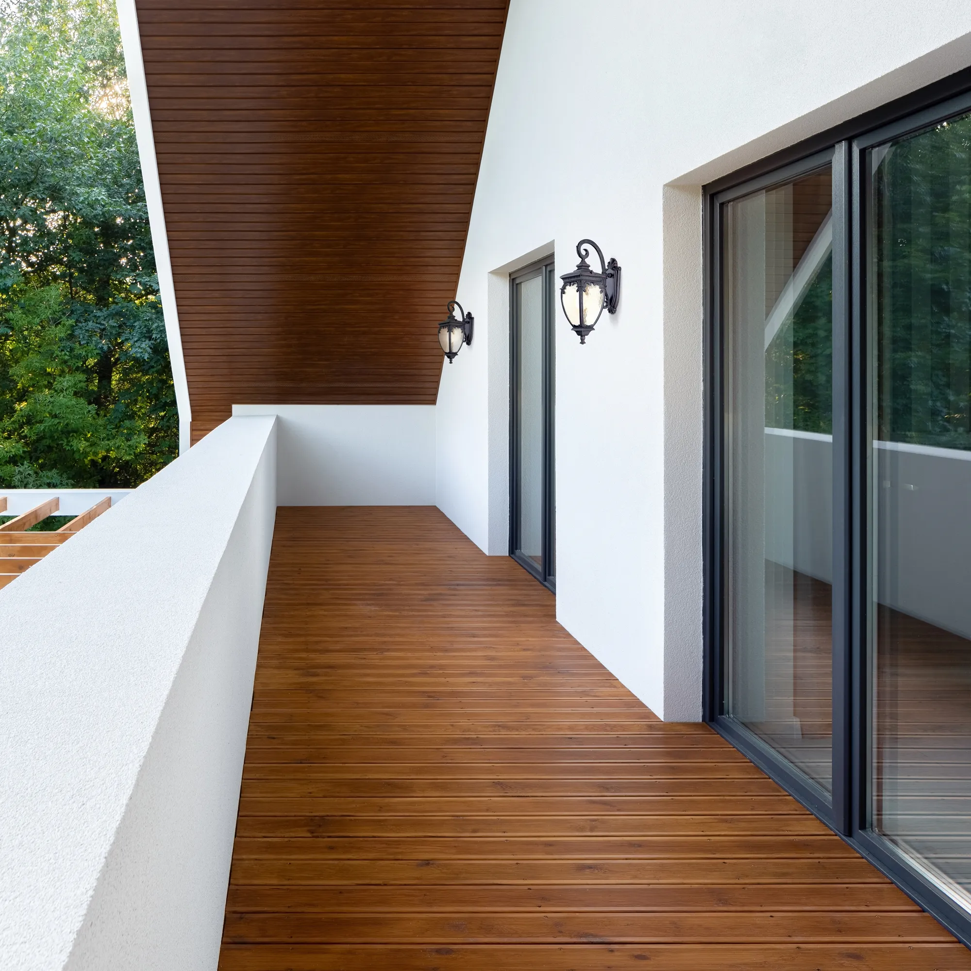 картинка Настенный светильник (бра) Outdoor O414WL-01BZ