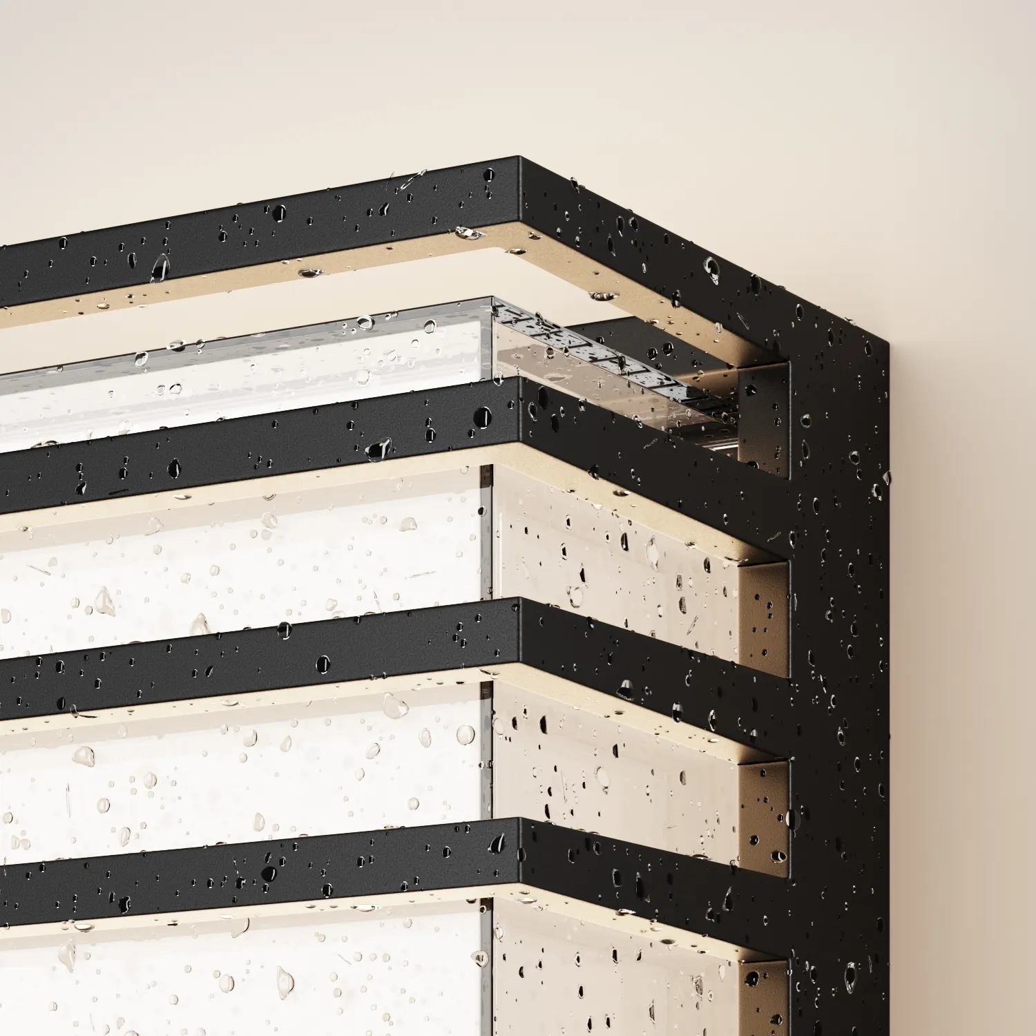 картинка Настенный светильник (бра) Outdoor O020WL-L10B4K