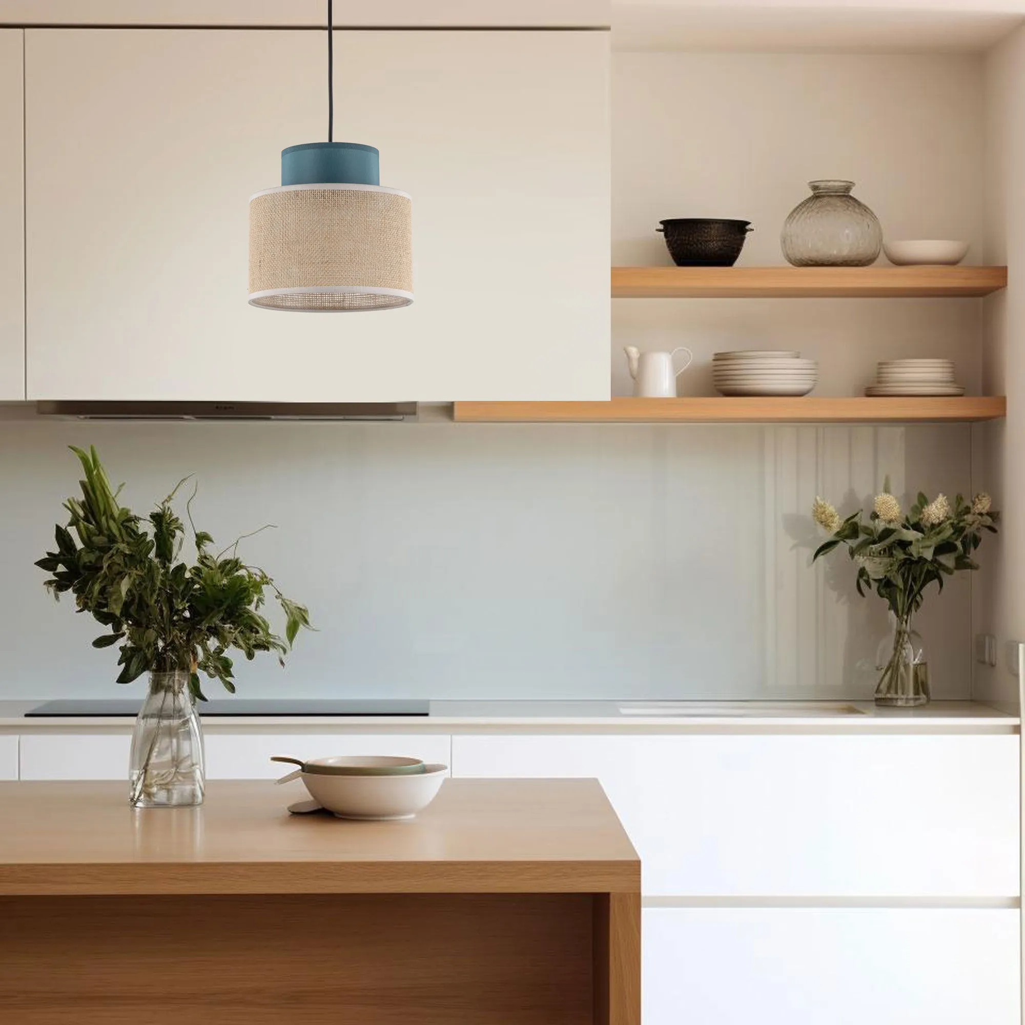 картинка Подвесной светильник с тканевым рассеивателем 3257 Duo