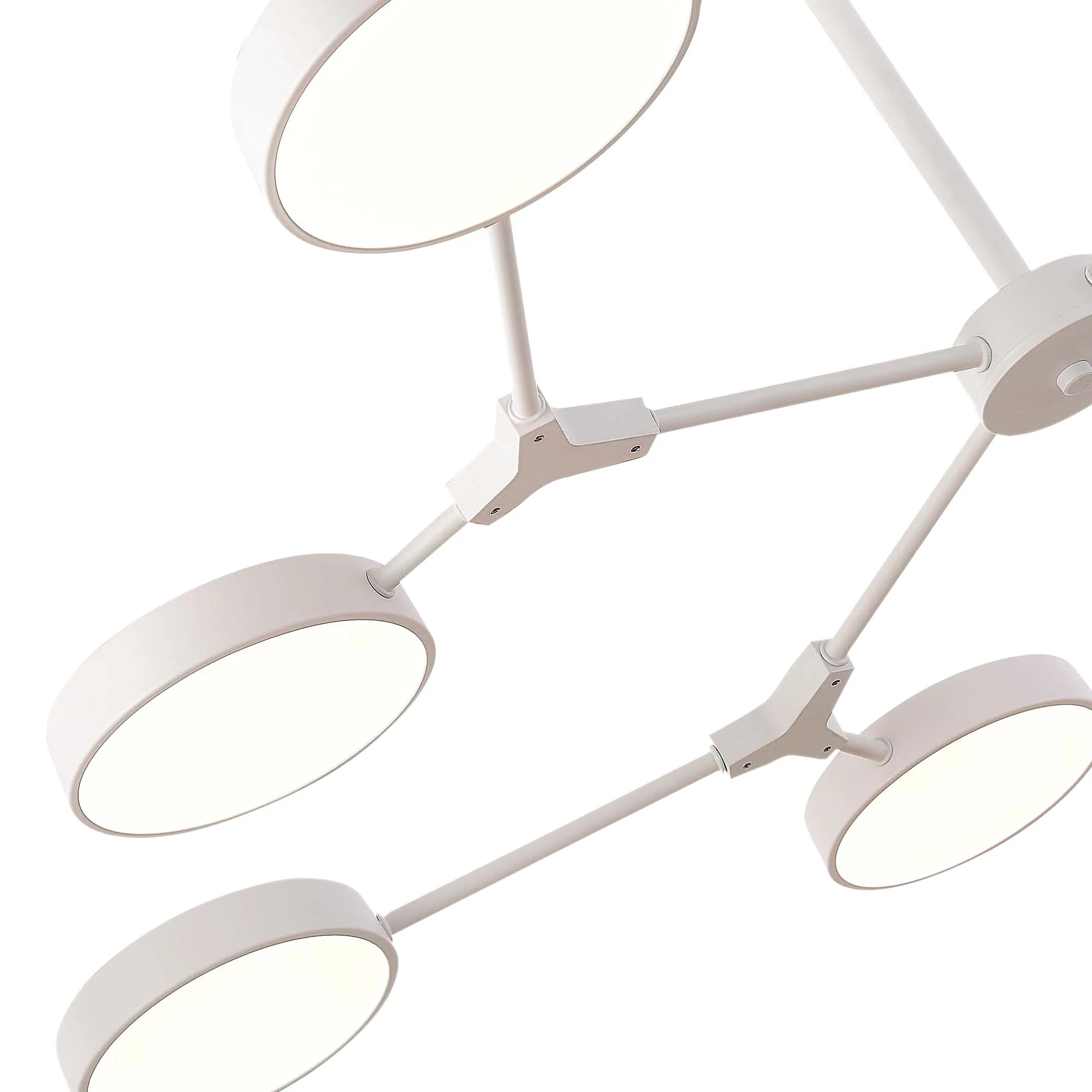 картинка SLE6003-502-08 Светильник потолочный Белый/Белый LED 8*10W