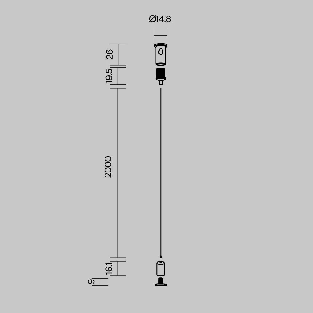 картинка Комплектующие для профиля Led Strip 642045