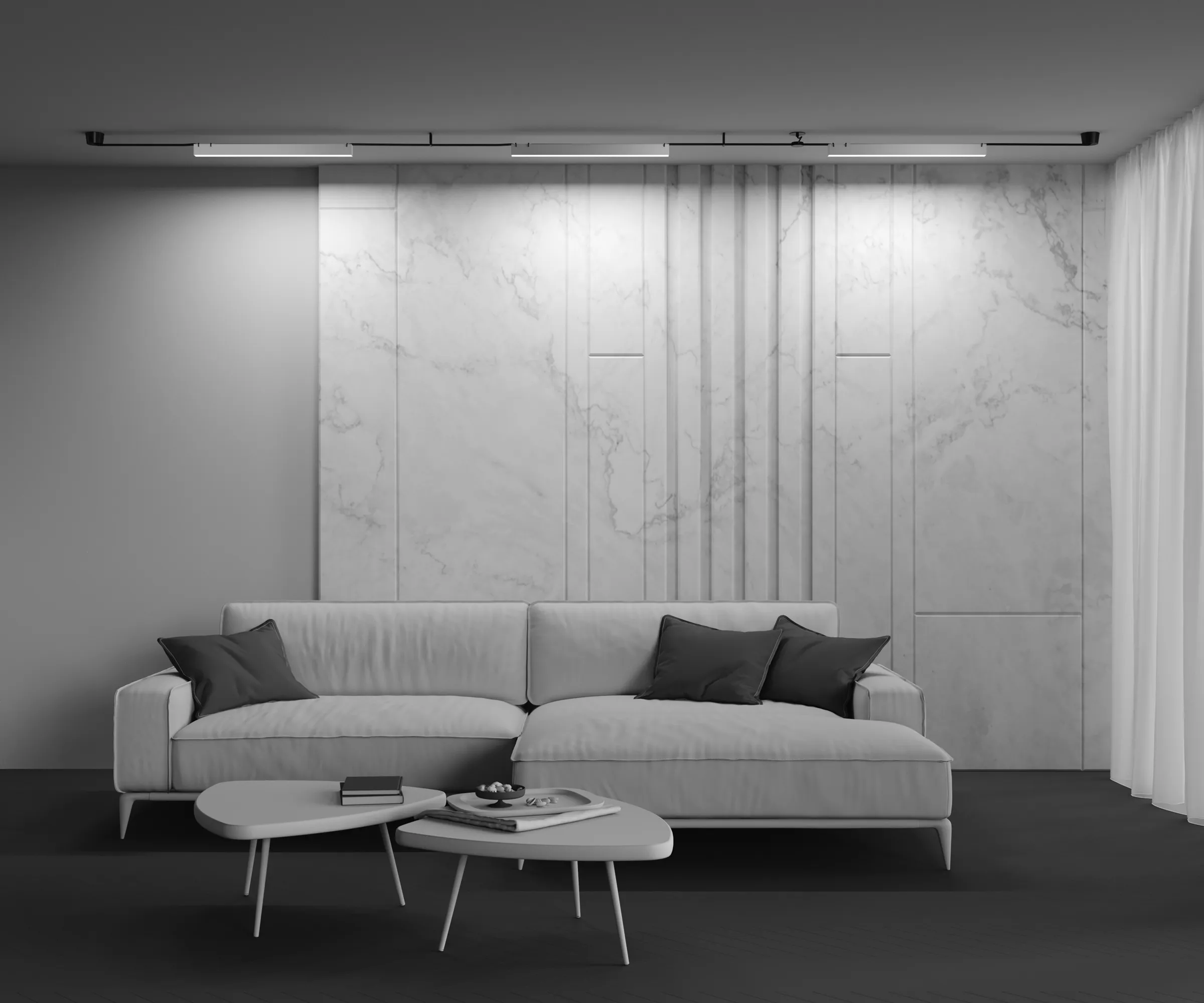 картинка Подвесной светильник Technical TR129B-24W4K-W