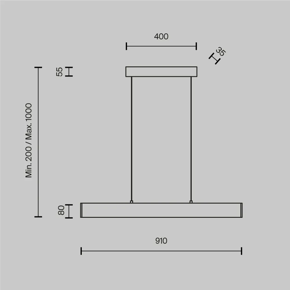 картинка Подвесной светильник Technical P010PL-L23W4K