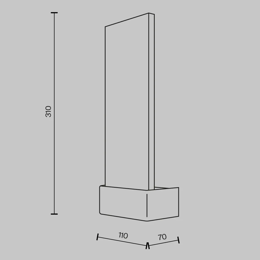 картинка Настенный светильник (бра) Maytoni MOD318WL-L3BS3K