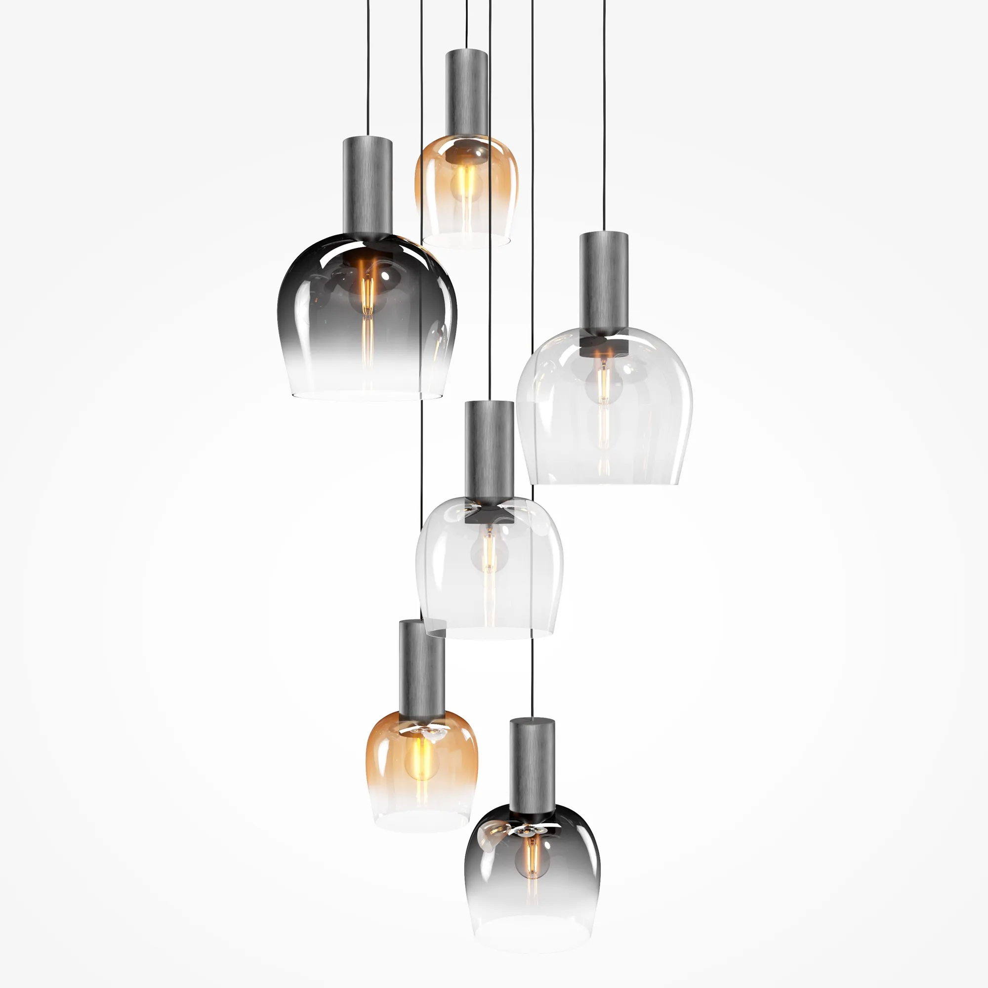 картинка Подвесной светильник Maytoni MOD414PL-06B