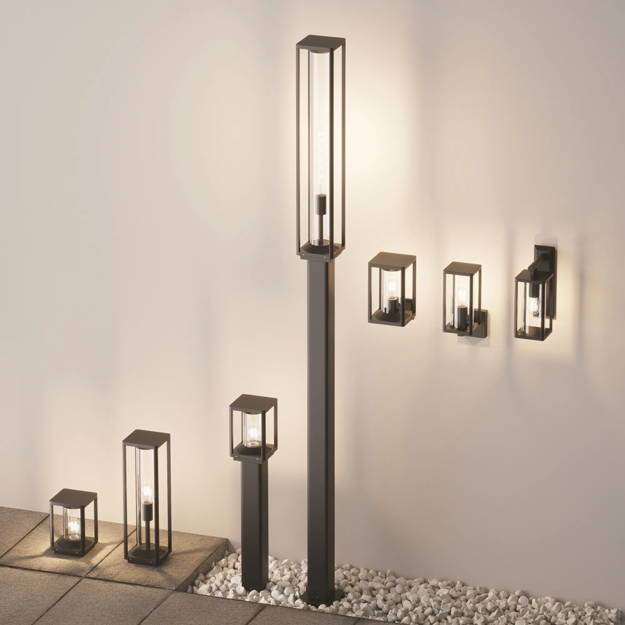 картинка Настенный светильник (бра) Outdoor O452WL-01GF1