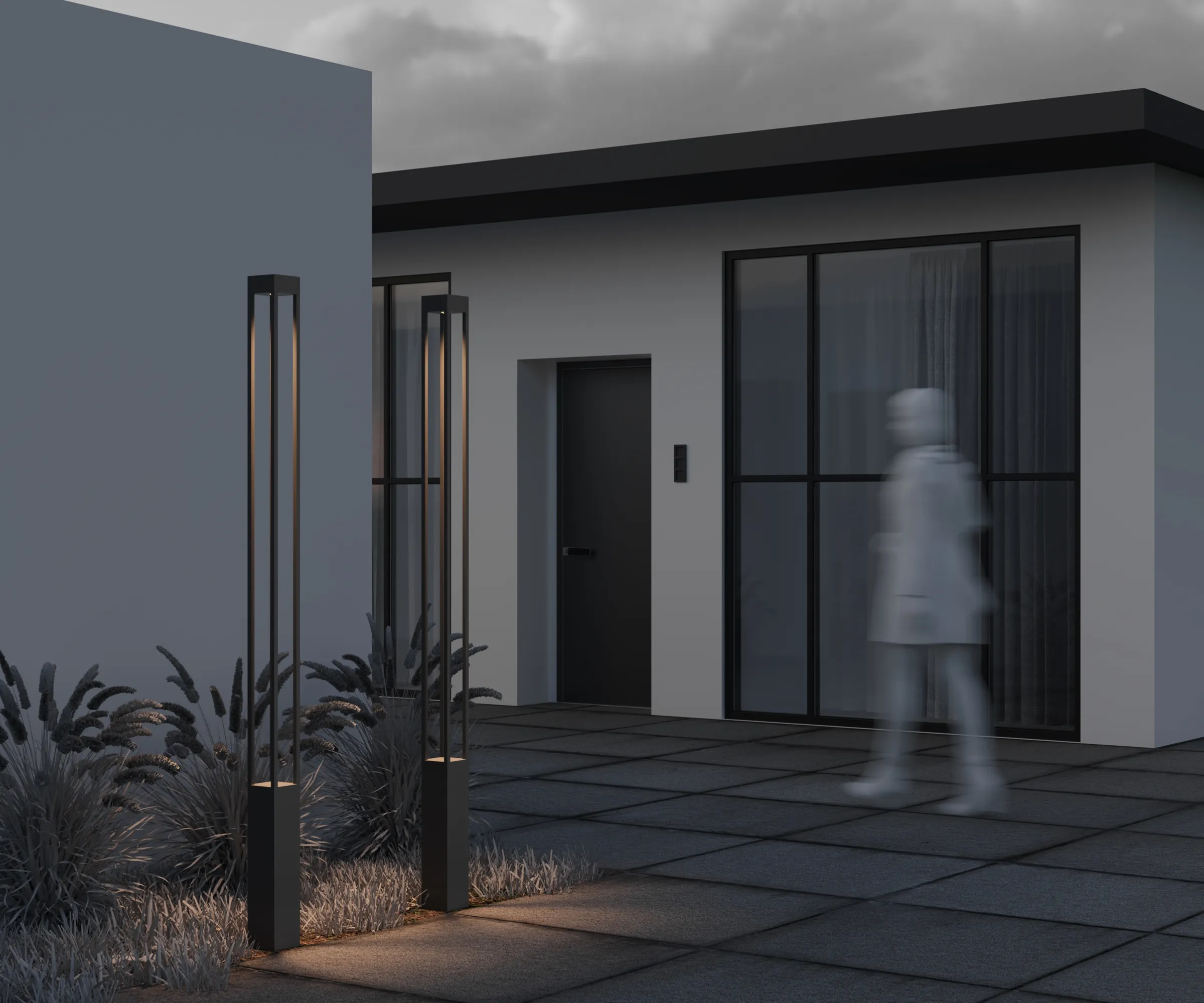 картинка Садово-парковый светильник Outdoor O424FL-L25GF