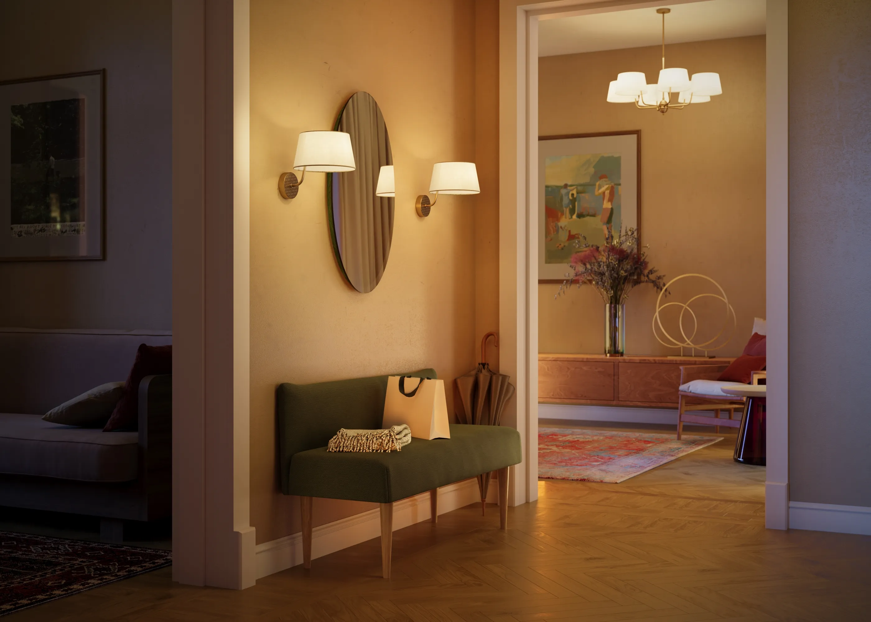 картинка Подвесной светильник Maytoni MOD360PL-08BS