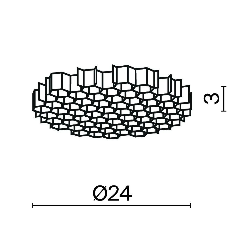 картинка Комплектующие для светильника Technical HoneyComb-D24