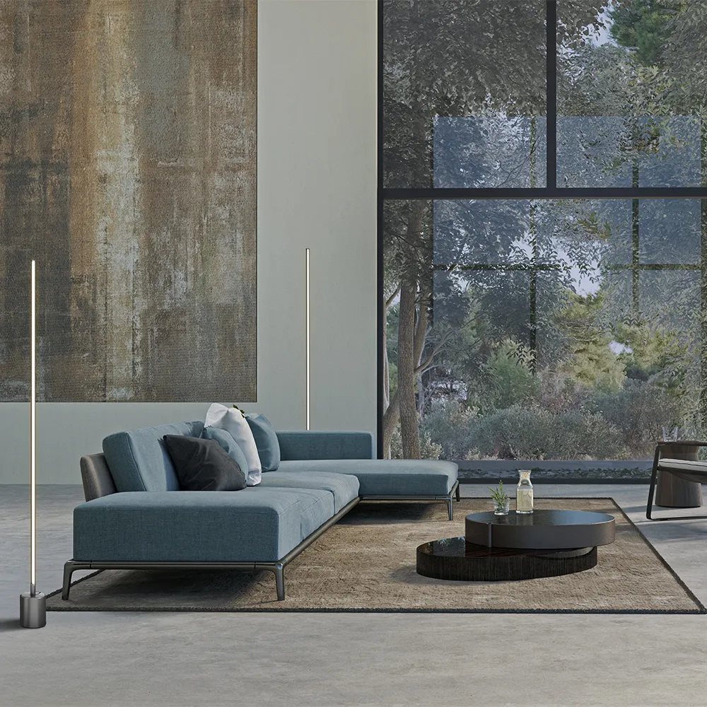 картинка Напольный светильник (торшер) Maytoni MOD147FL-L20BK1