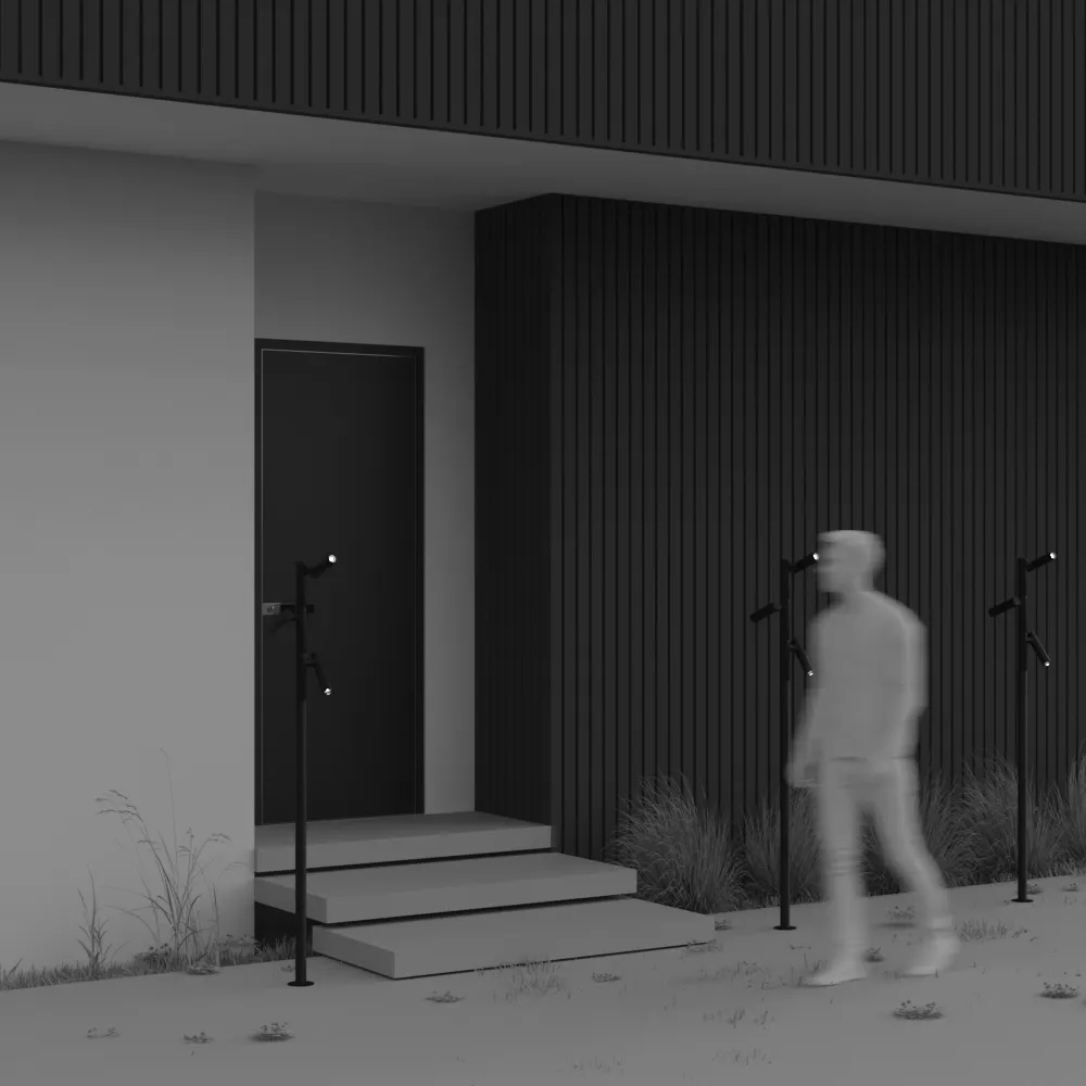 картинка Садово-парковый светильник Outdoor O494FL-L30B3K