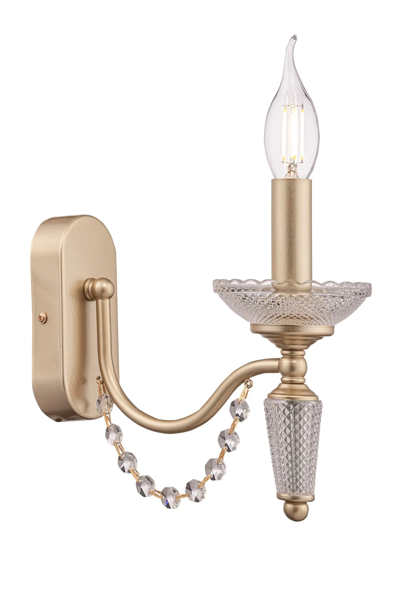 картинка Настенный светильник (бра) Freya FR2009WL-01G