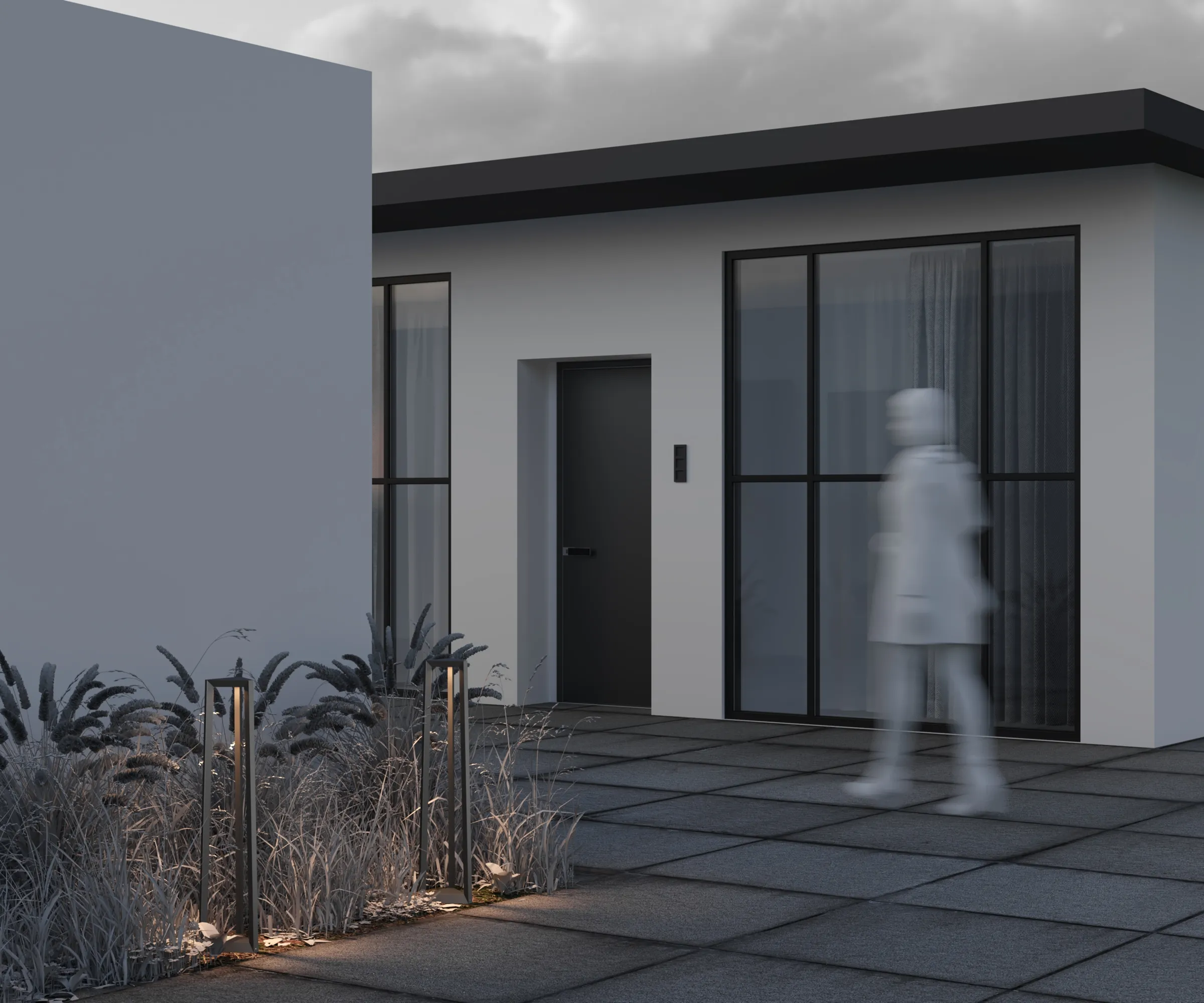 картинка Ландшафтный светильник Outdoor O466FL-L12B3K1