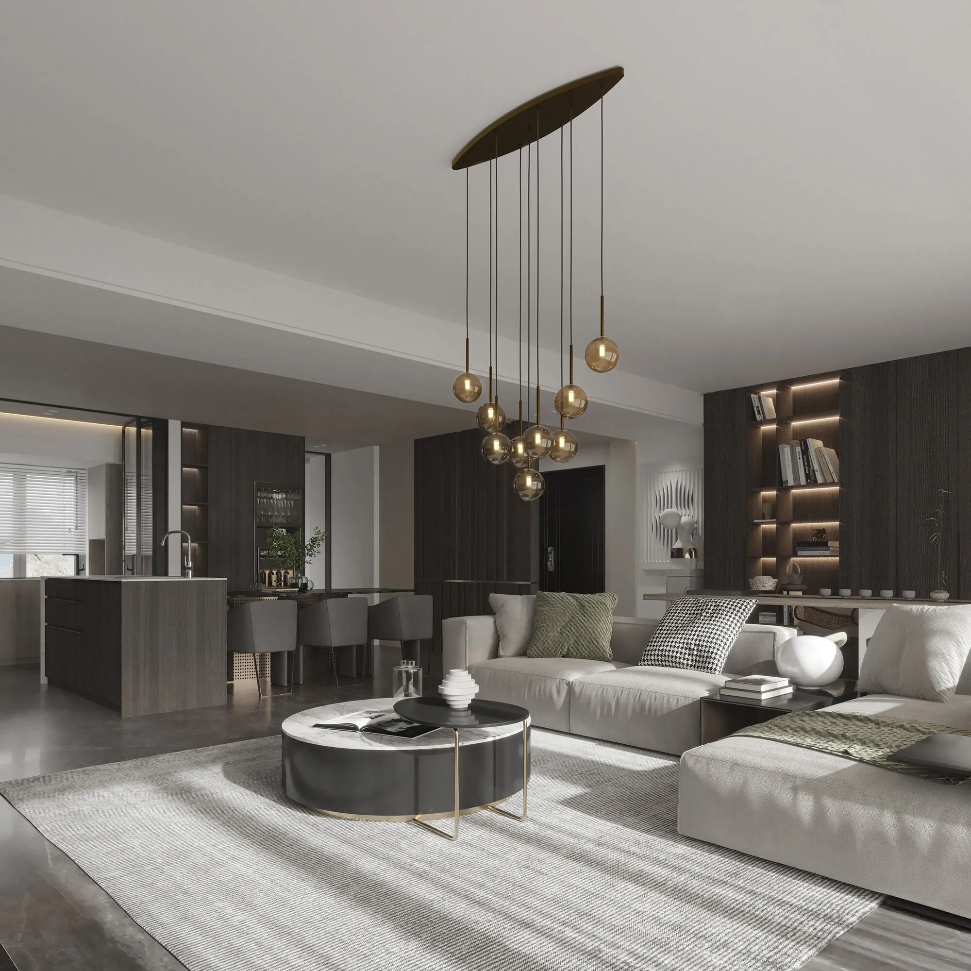 картинка Подвесной светильник со стеклянным плафоном 6149 Estera