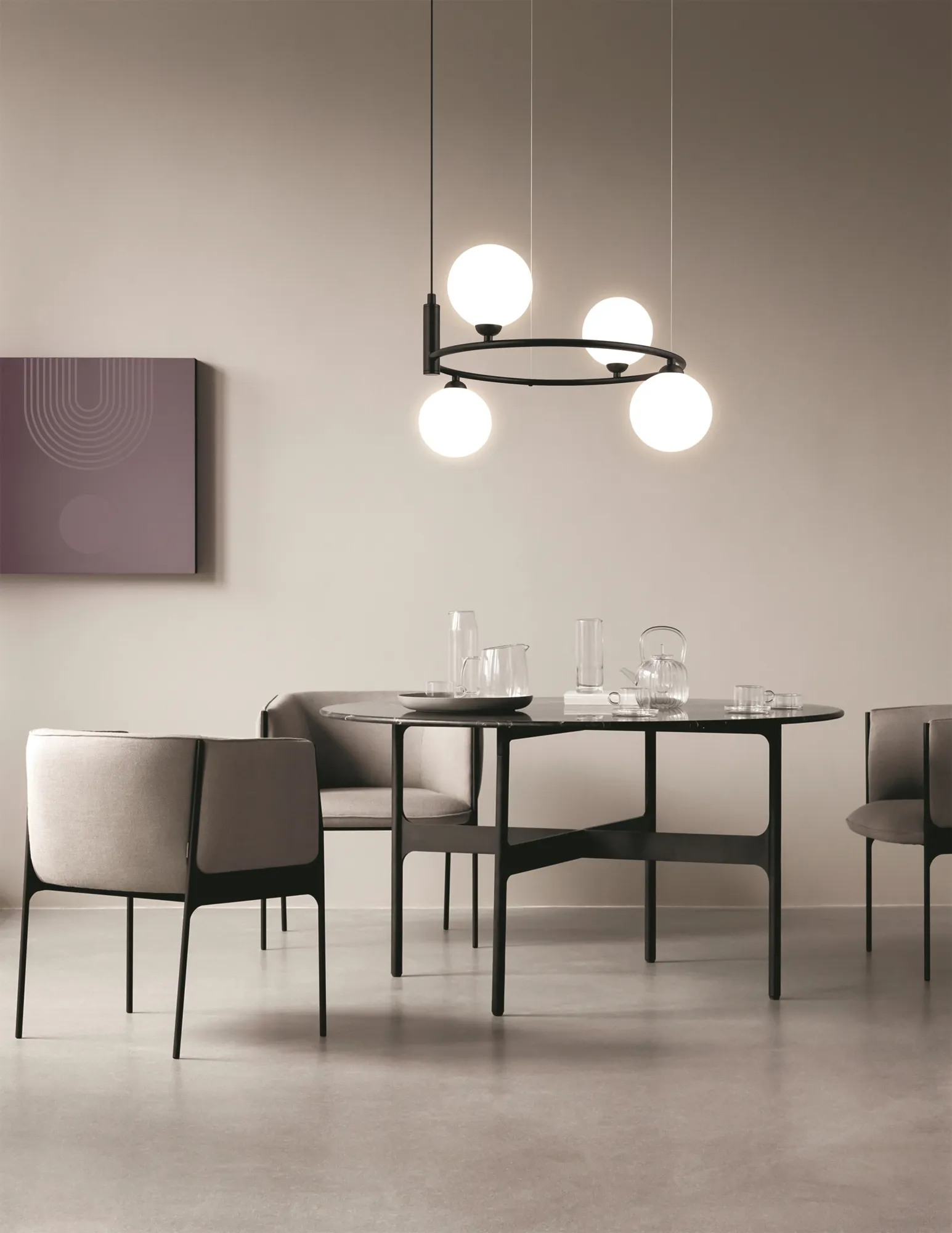 картинка Подвесной светильник Maytoni MOD013PL-04B