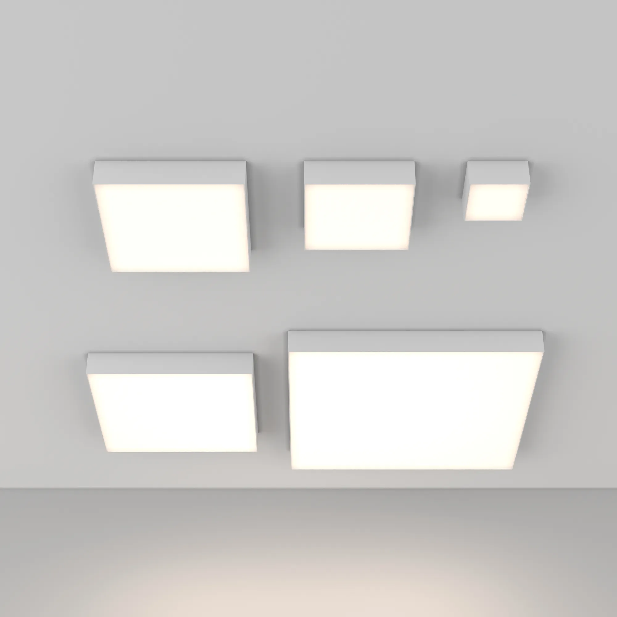 картинка Потолочный светильник Technical C032CL-90W4K-SQ-W