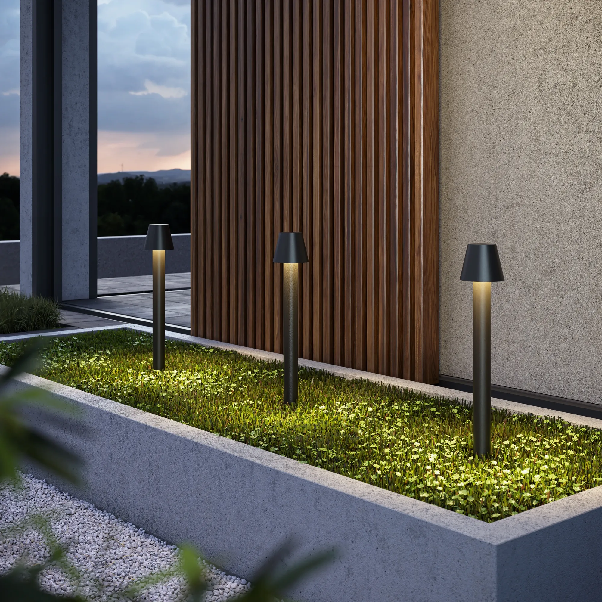 картинка Ландшафтный светильник Outdoor O421FL-L5GF
