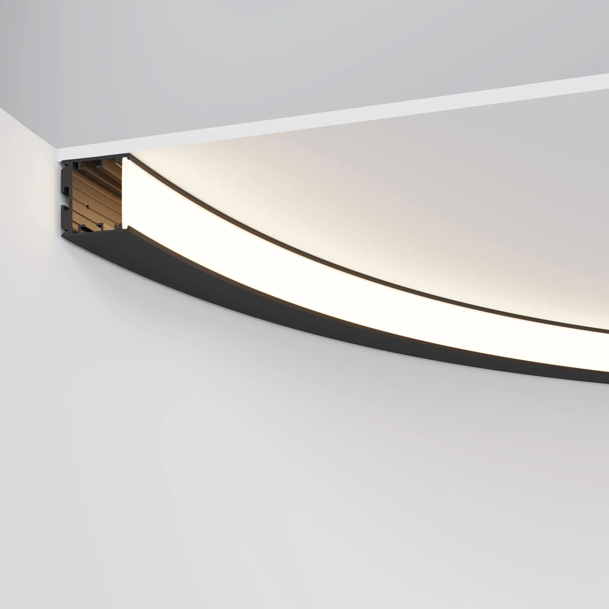 картинка Профиль Led Strip ALM-3535R-B-IN-90°-1.5M