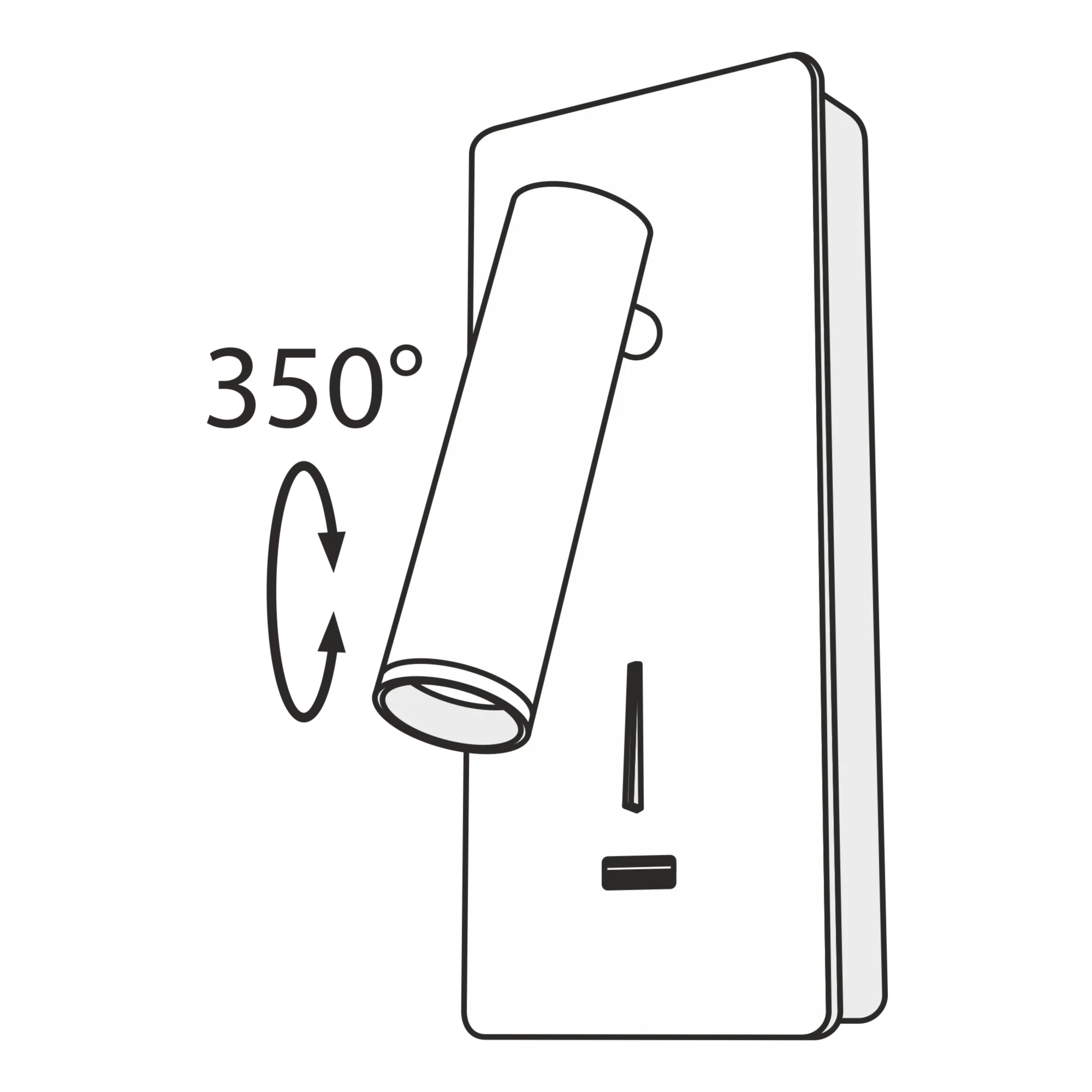 картинка Настенный светильник (бра) Technical C041WL-L3W3K