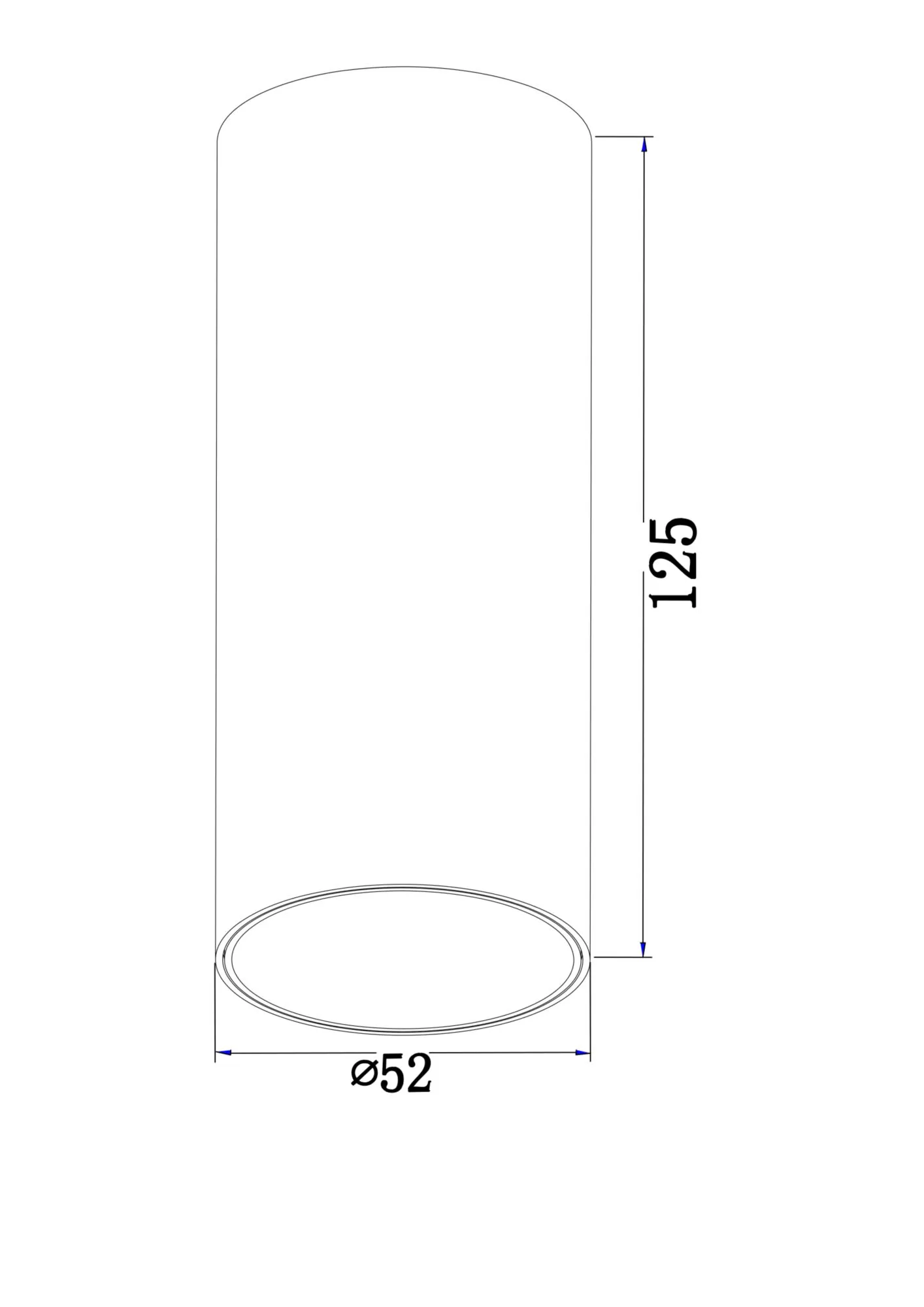 картинка Потолочный светильник Technical C056CL-L12B4K