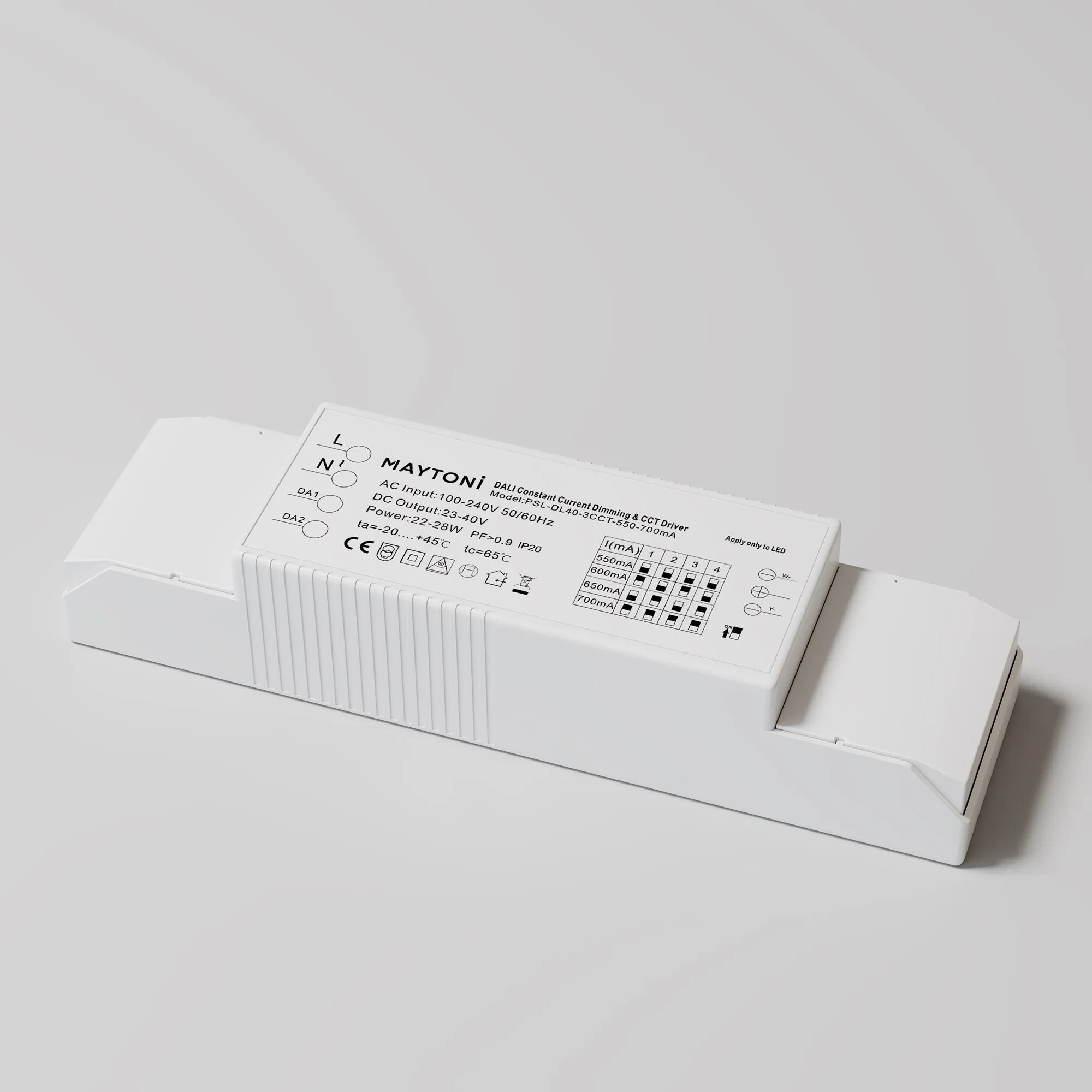 картинка Источник тока Lighting control PSL-DL40-3CCT-550-700mA