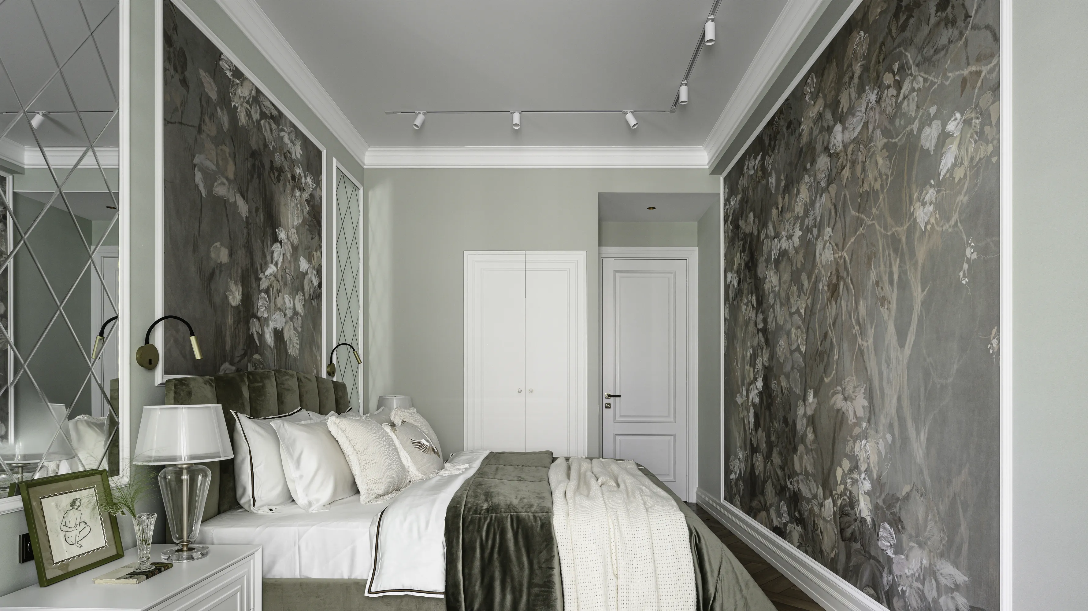 картинка Настенный светильник (бра) Technical C035WL-L3MG3K