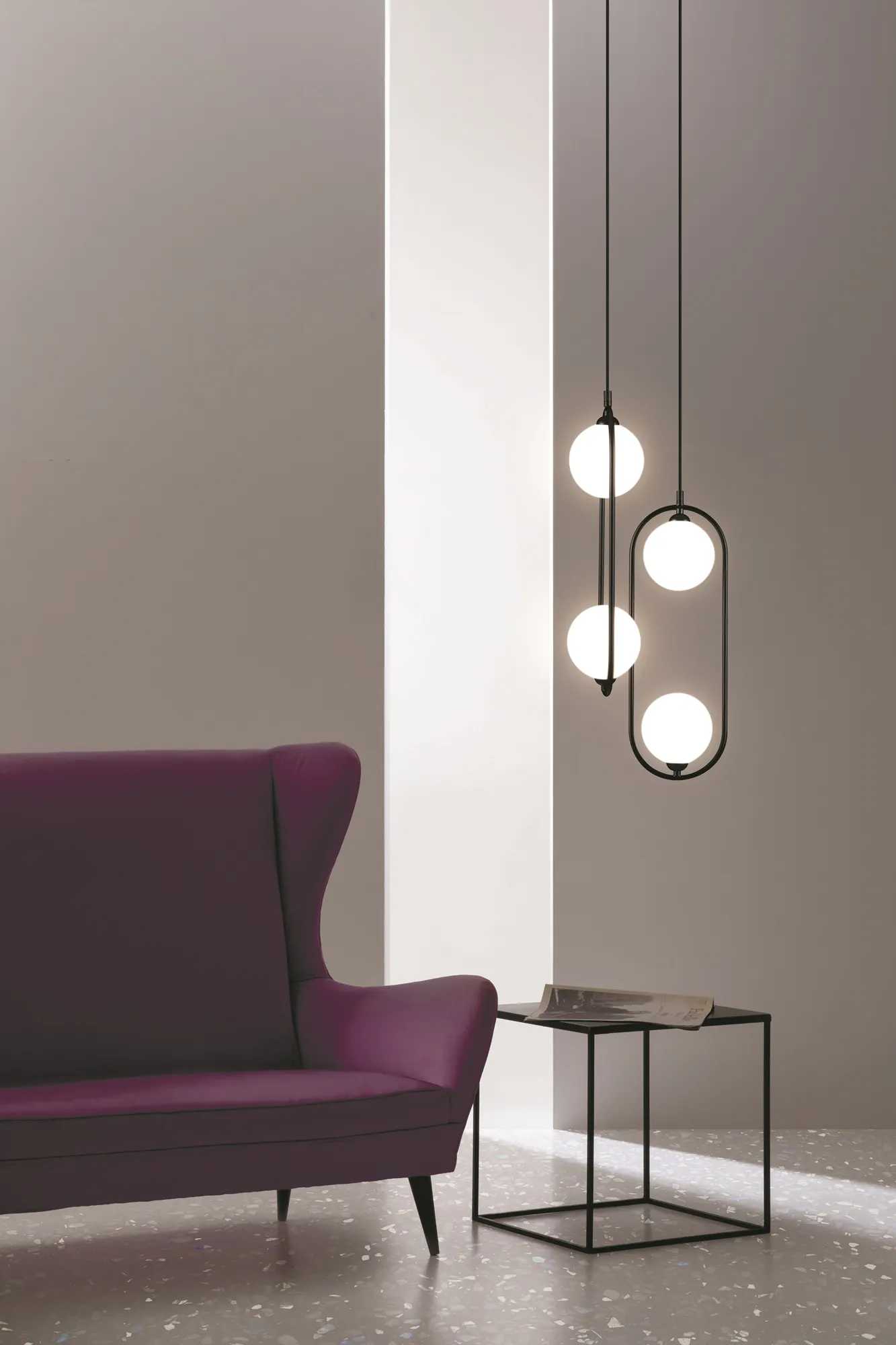 картинка Подвесной светильник Maytoni MOD013PL-02B