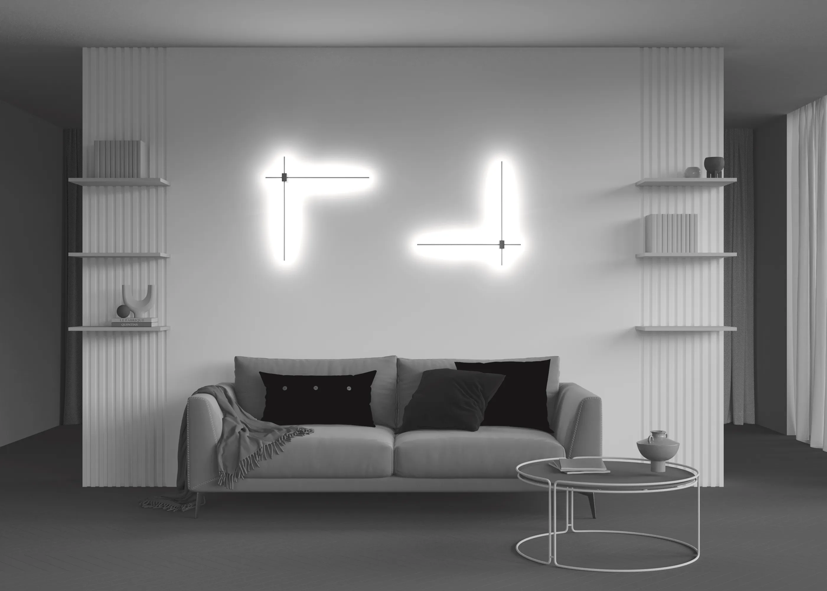 картинка Настенный светильник (бра) Technical C070WL-L12GB3K