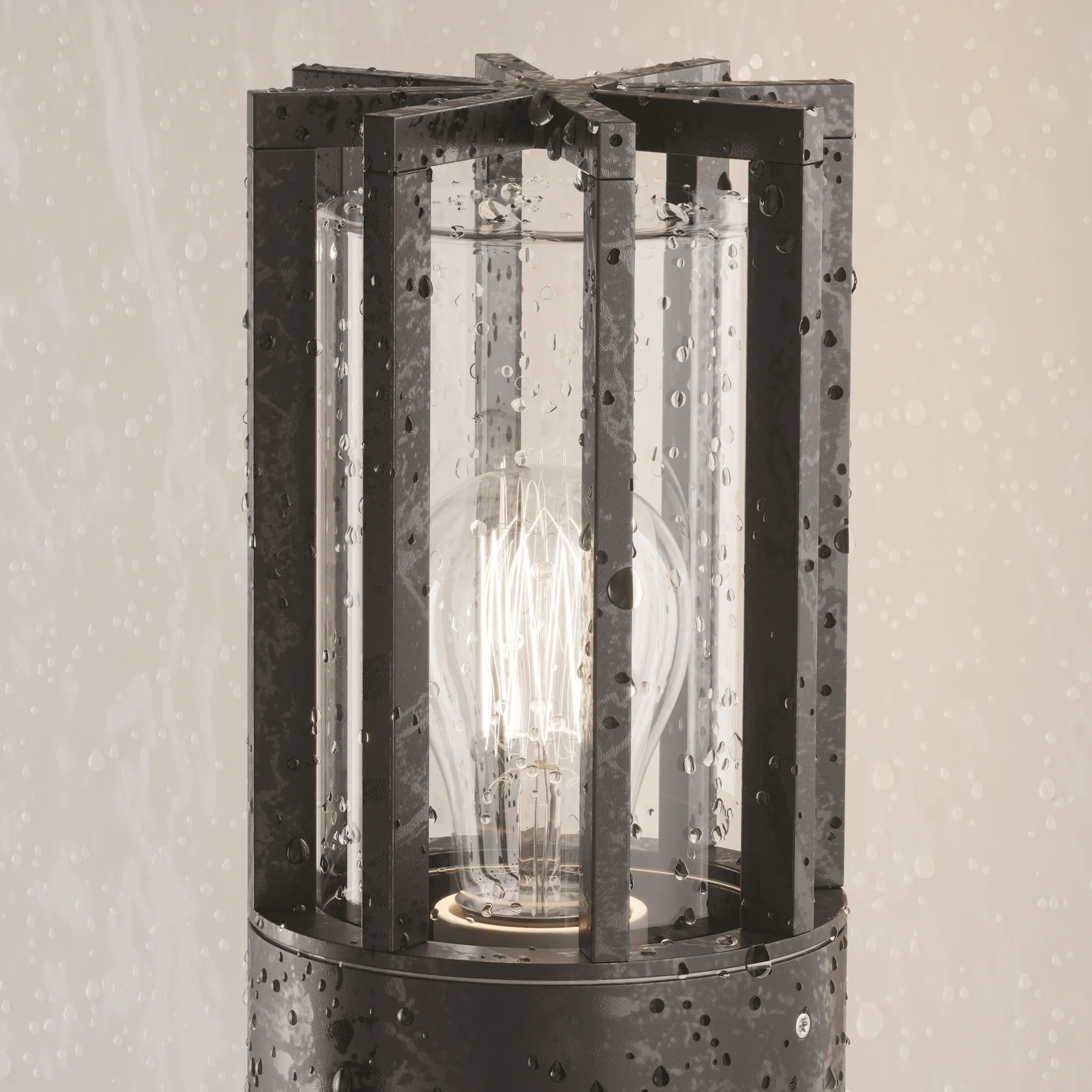 картинка Настенный светильник (бра) Outdoor O453WL-01GF