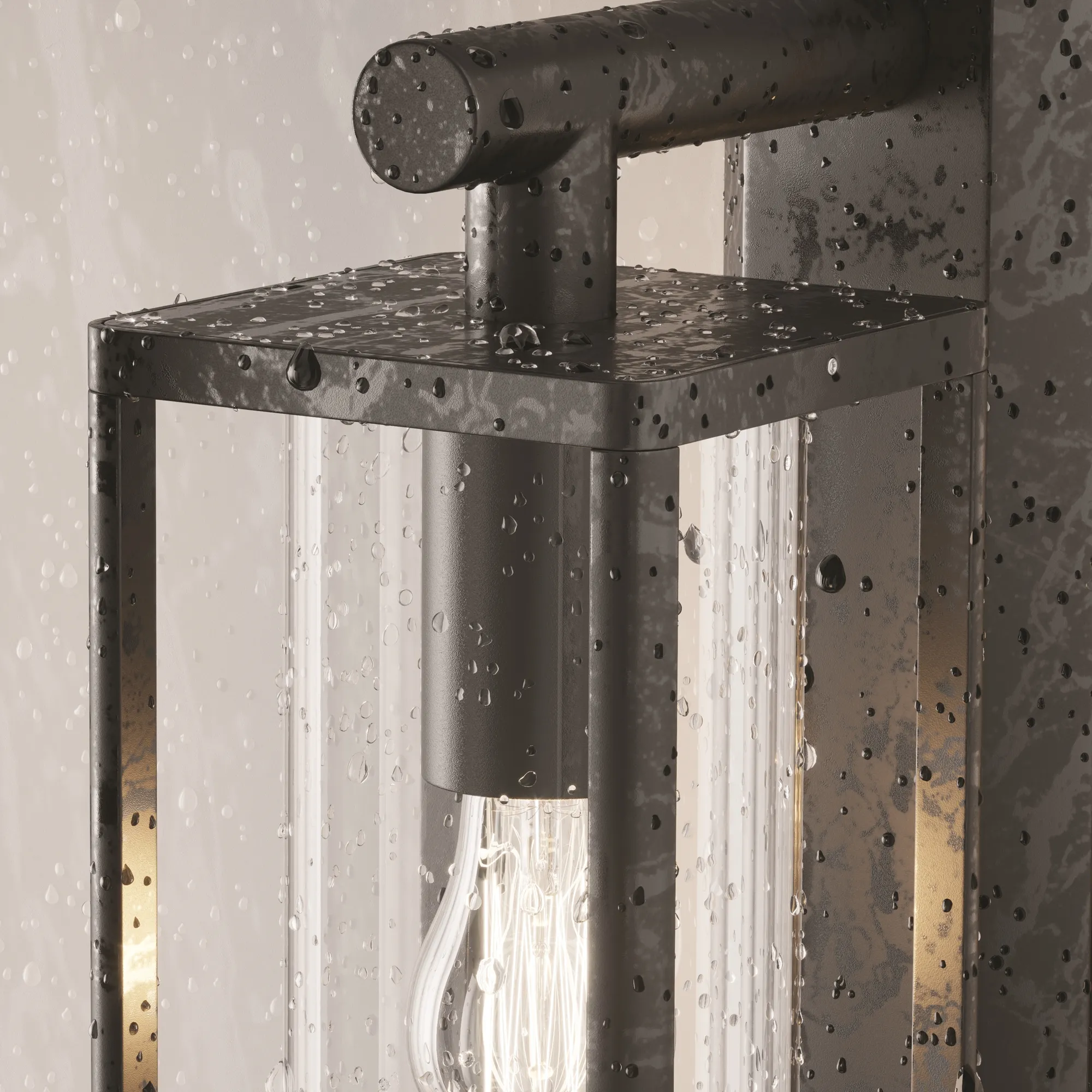 картинка Настенный светильник (бра) Outdoor O452WL-01GF1