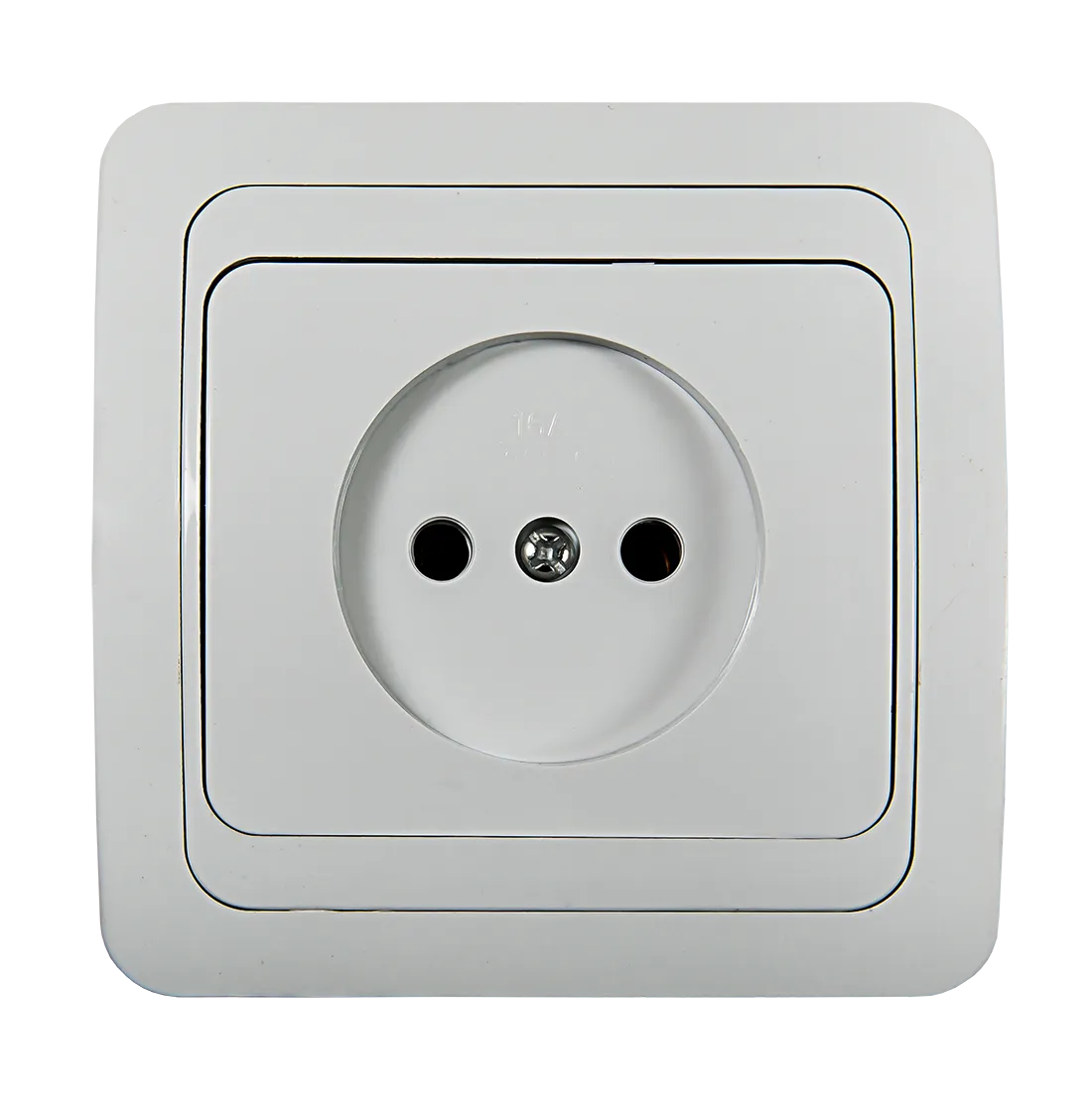 картинка Розетка одинарная CLASSICO белая 2022 IN HOME