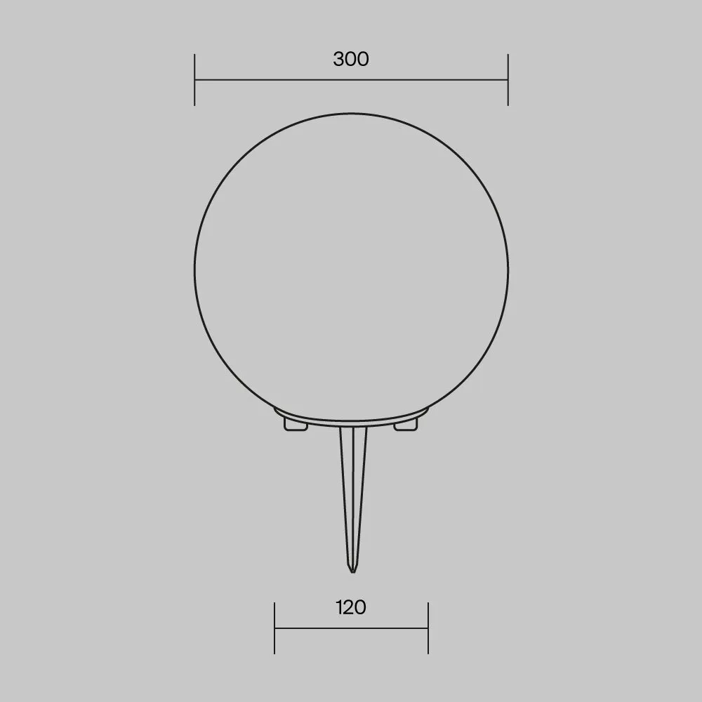 картинка Ландшафтный светильник Outdoor O594FL-01W